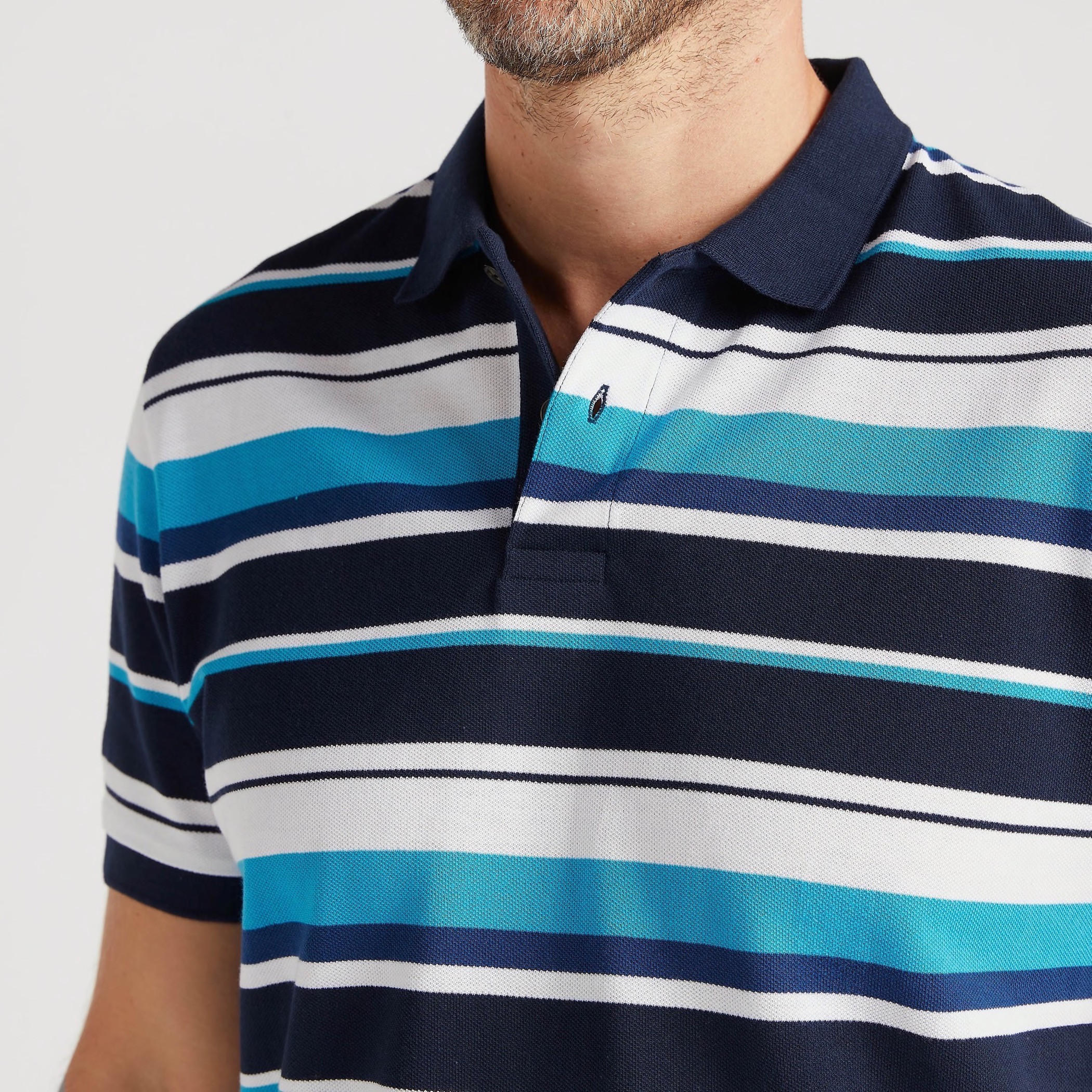 تيشيرت بولو مخطّط بأكمام قصيرة-men-clothing-tshirtsandpolos-polos-image-3