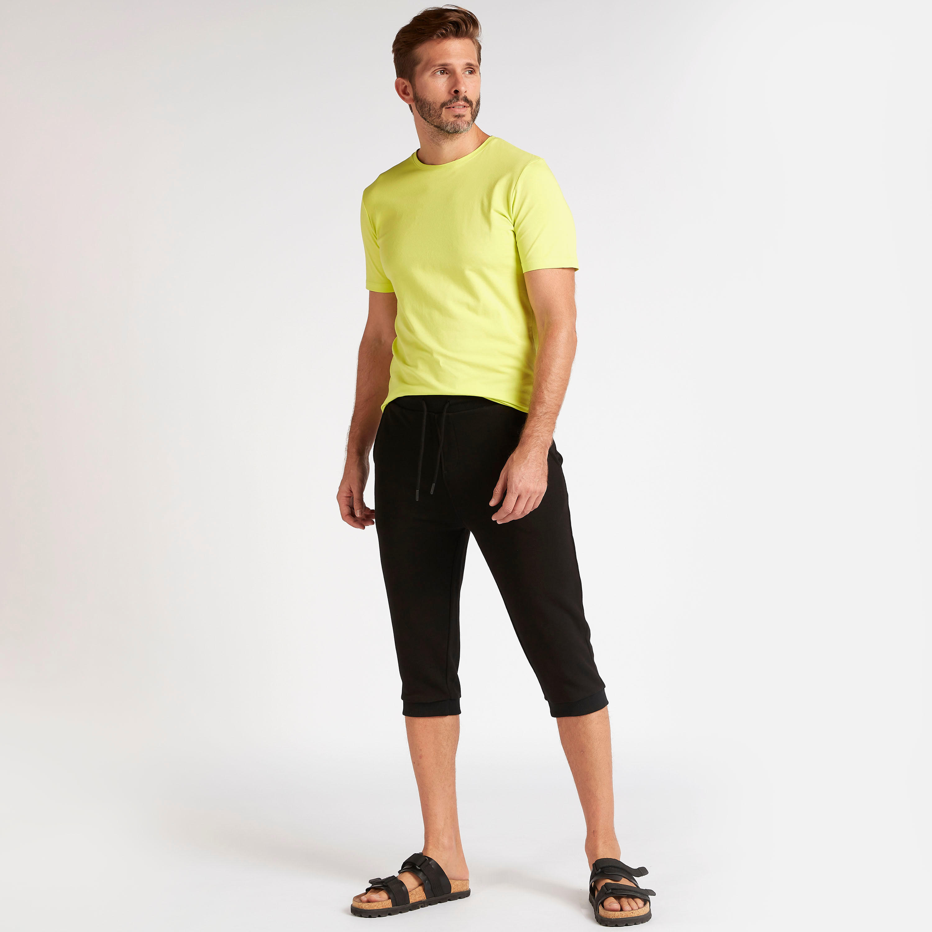Solid T-shirt with Short Sleeves and Crew Neck-men-clothing-tshirtsandpolos-tshirts-image-2