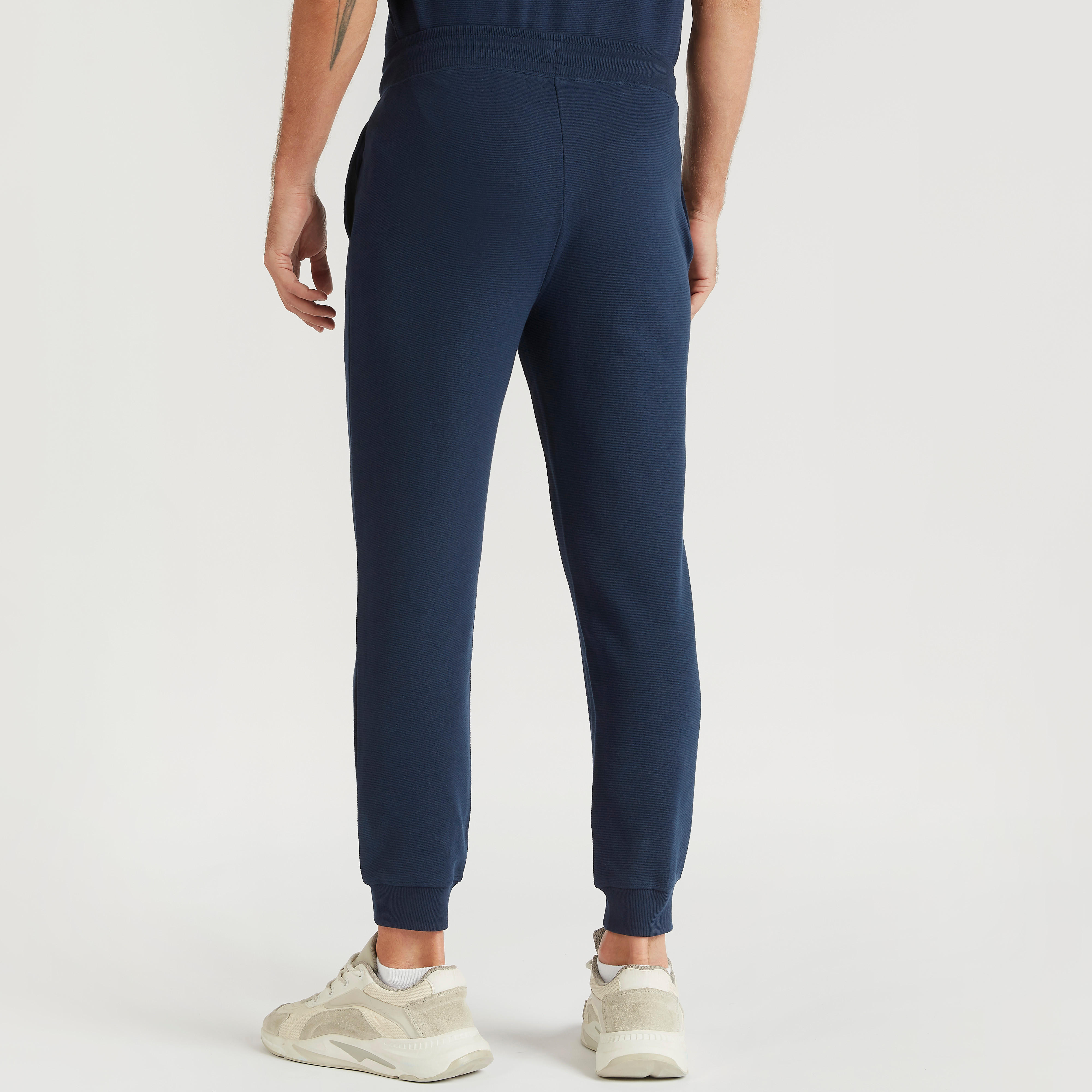 Solid Joggers with Drawstring and Pockets-men-clothing-bottoms-joggers-image-4