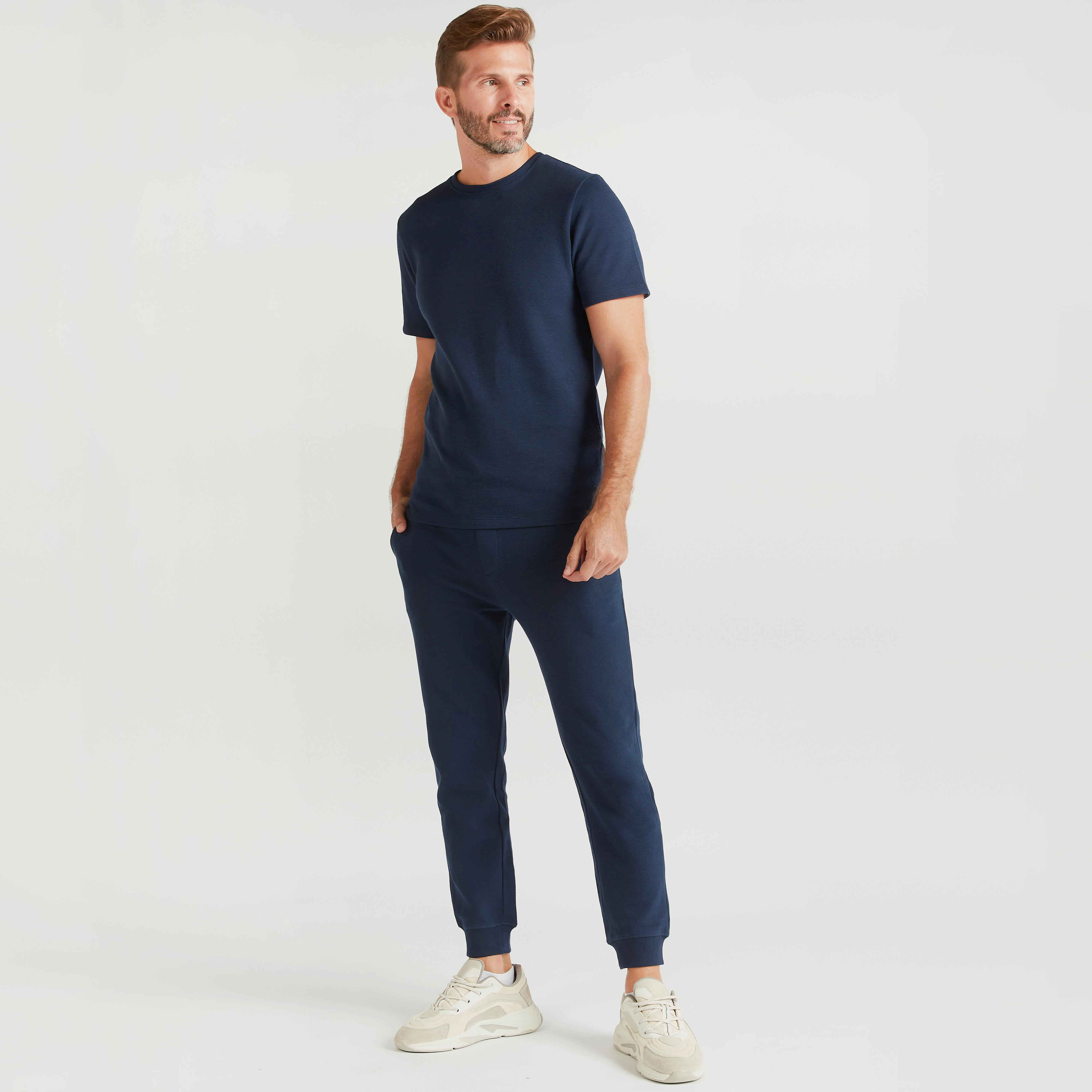 Solid Joggers with Drawstring and Pockets-men-clothing-bottoms-joggers-image-5