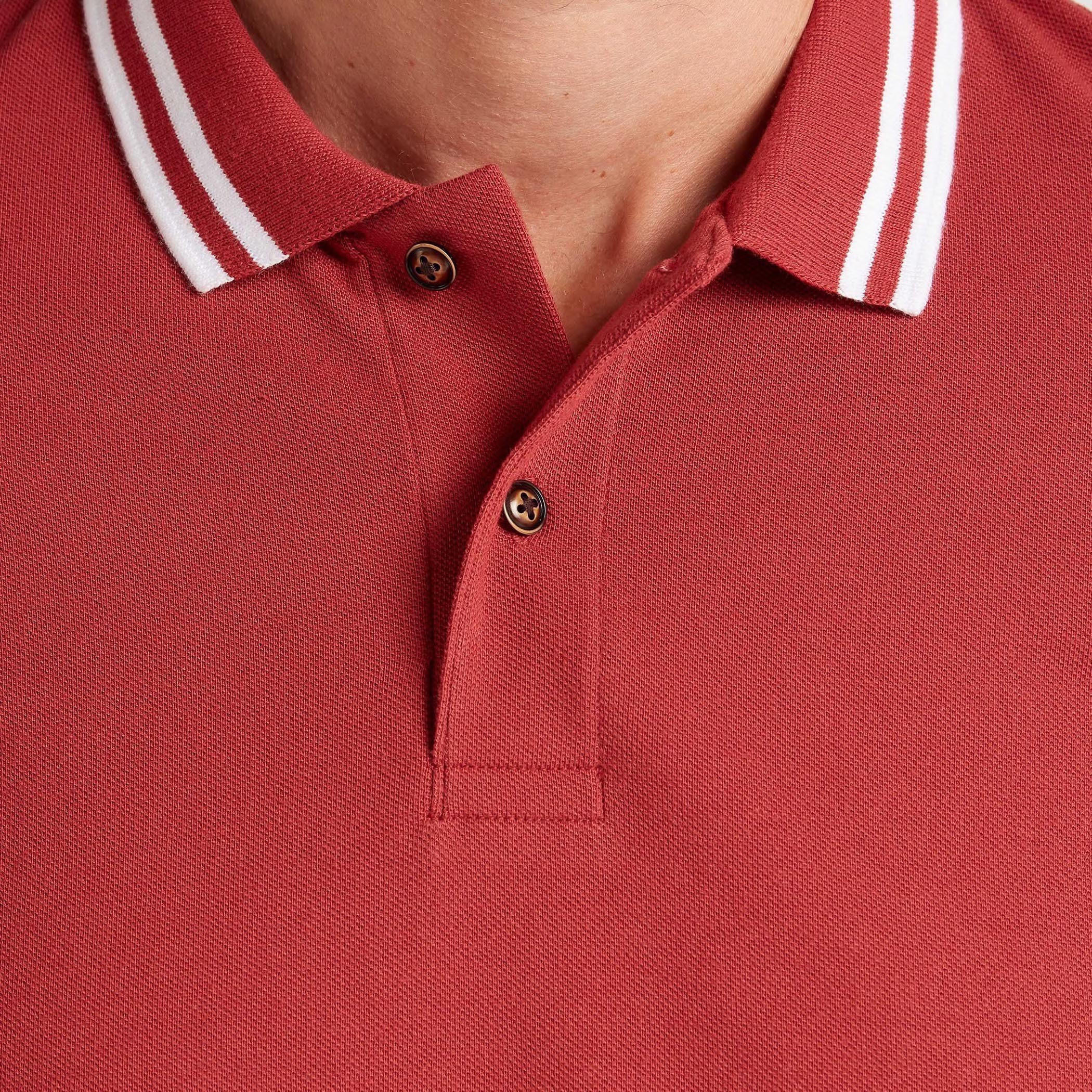 Solid Polo T-shirt with Short Sleeves-men-clothing-tshirtsandpolos-polos-image-3