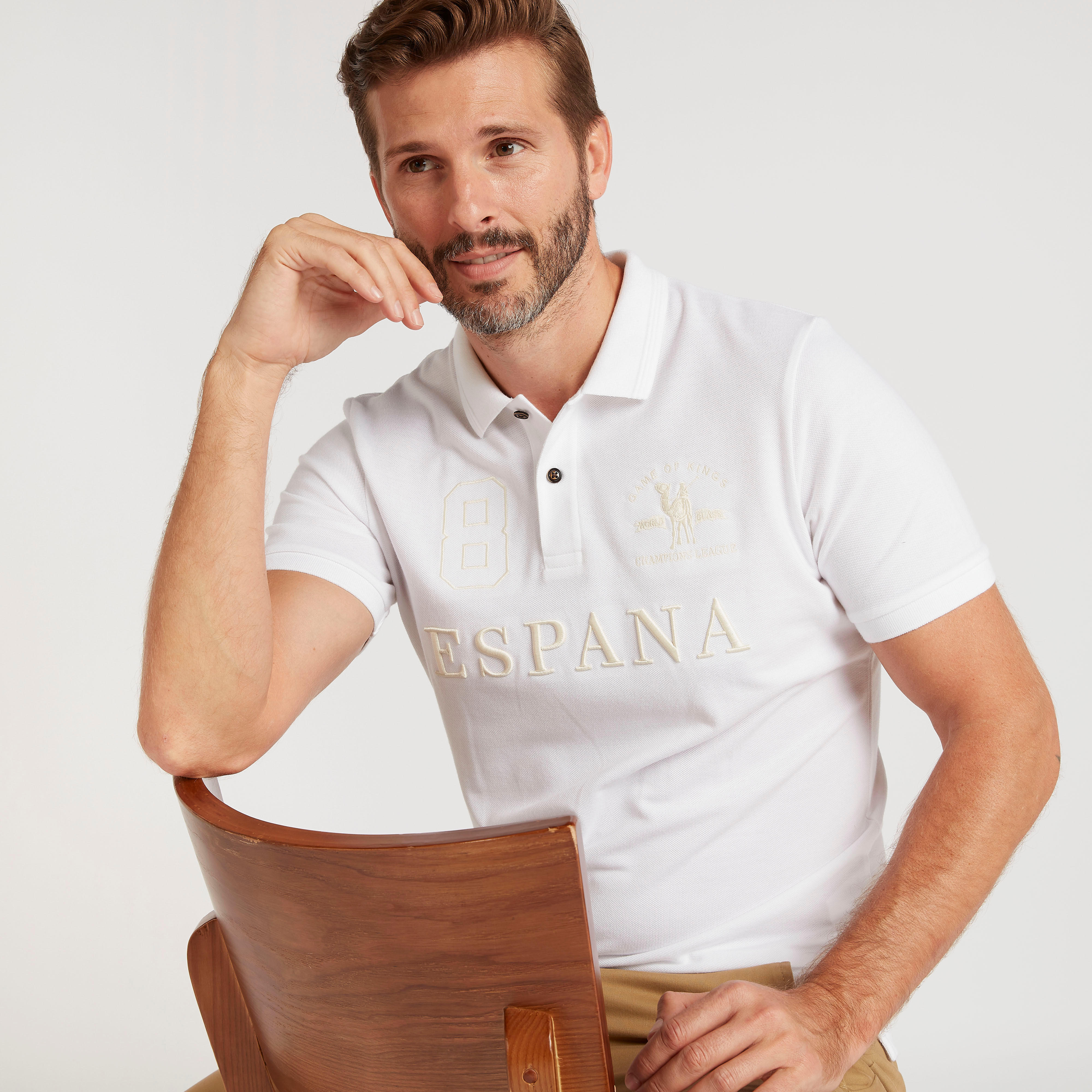 تيشيرت بولو مطرّز بأكمام قصيرة-men-clothing-tshirtsandpolos-polos-image-5