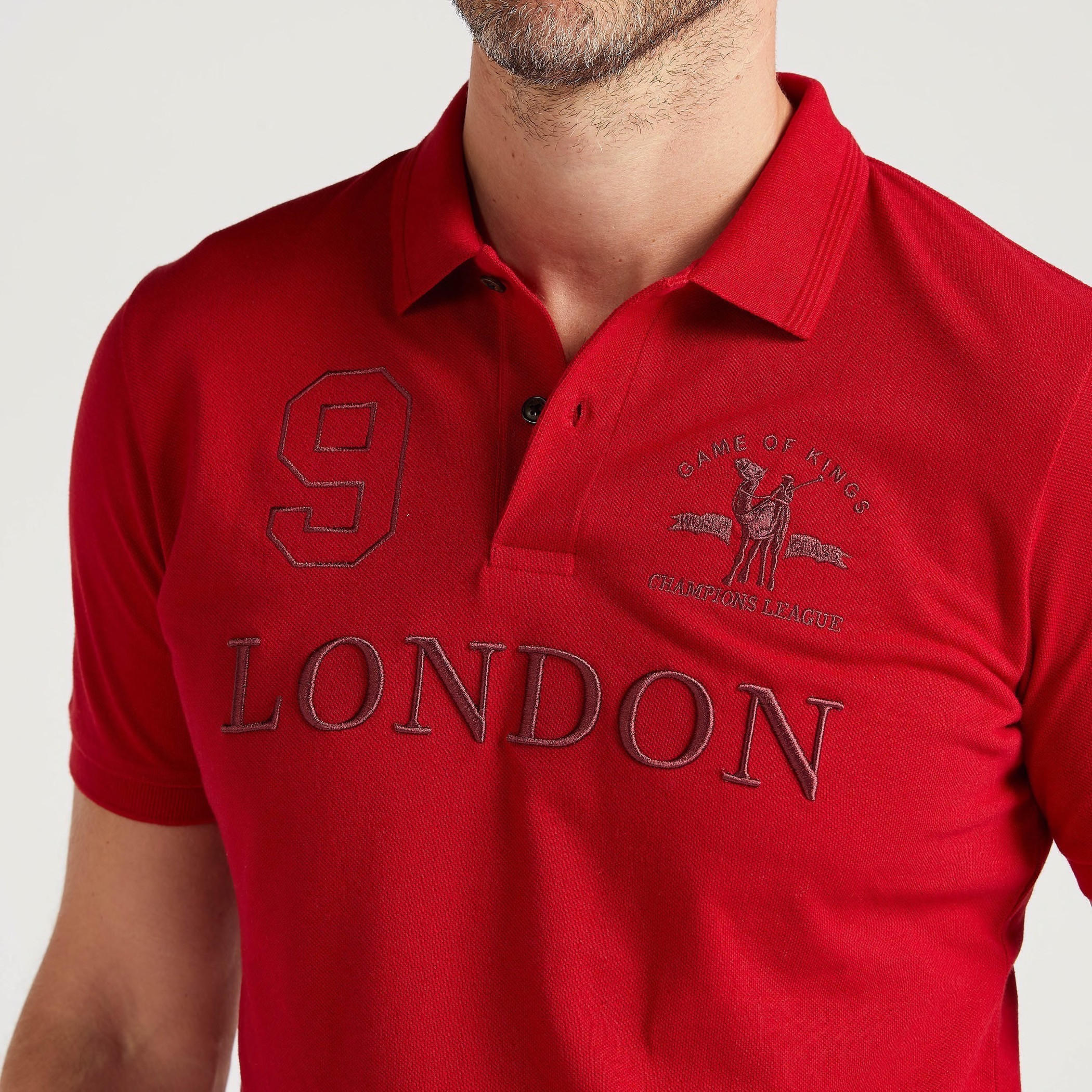 تيشيرت بولو مطرّز بأكمام قصيرة-men-clothing-tshirtsandpolos-polos-image-3