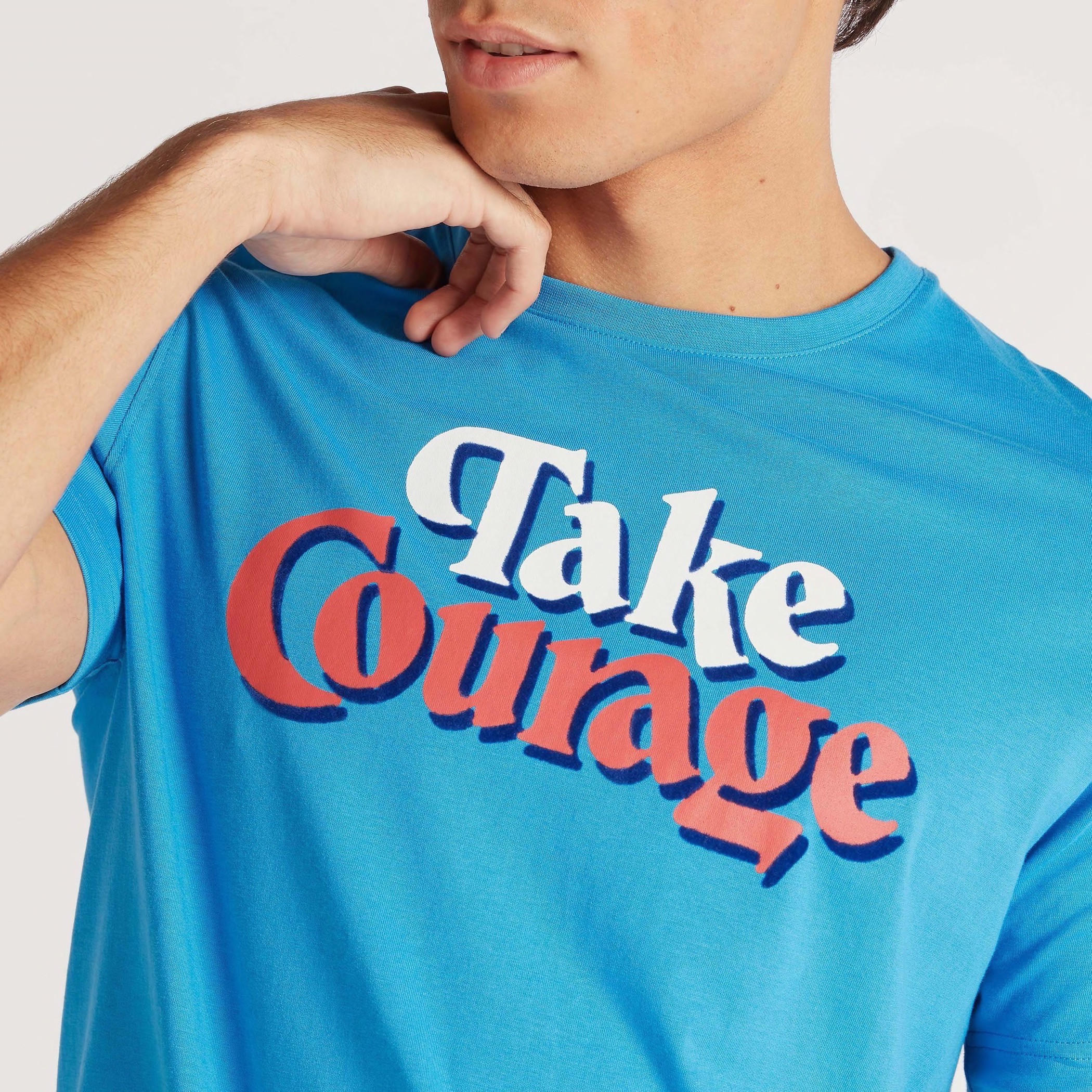 تيشيرت بقصّة سليم وياقة ضيّقة وأكمام قصيرة وطبعات-men-clothing-tshirtsandpolos-tshirts-image-3