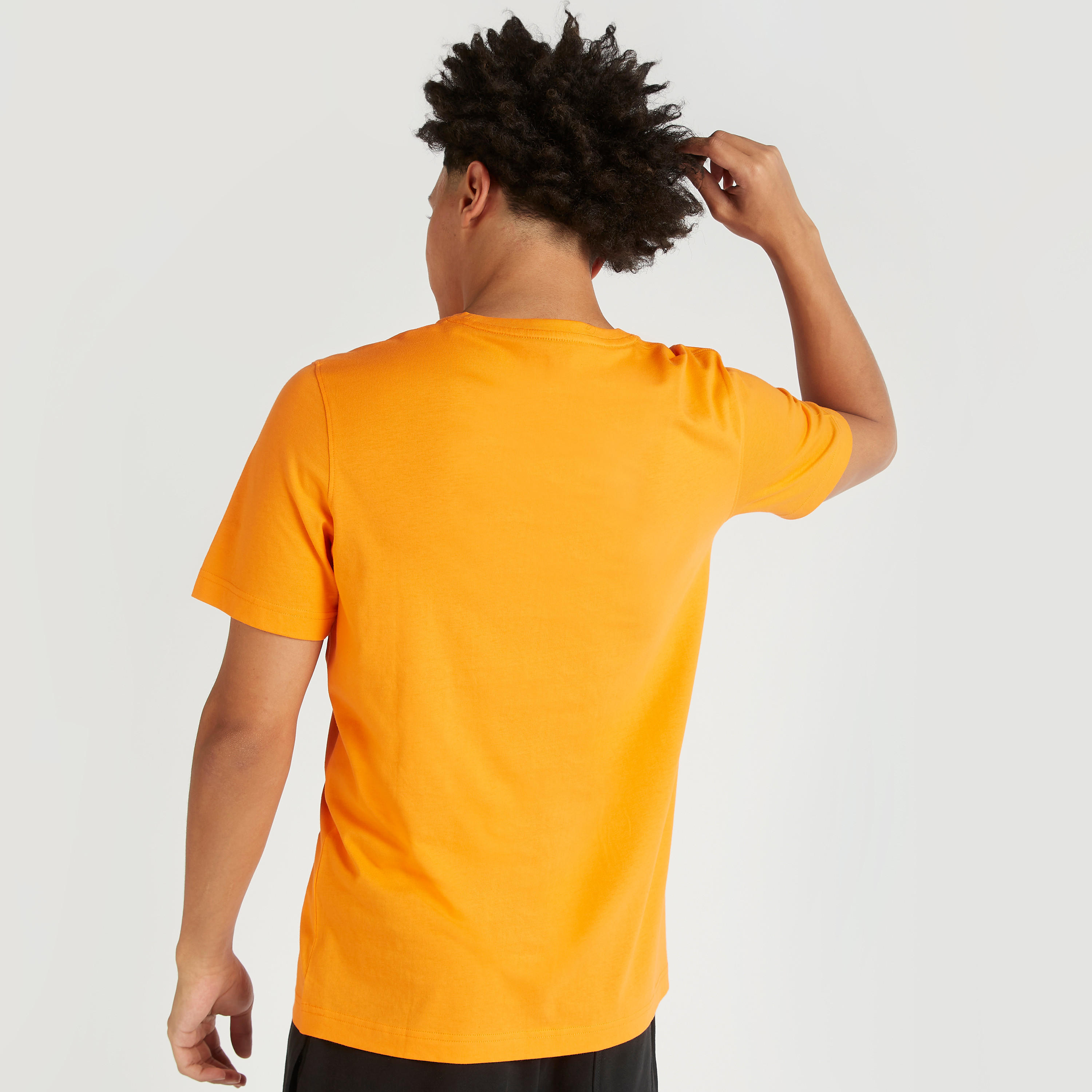 Printed Crew Neck T-shirt with Short Sleeves-men-clothing-tshirtsandpolos-tshirts-image-4