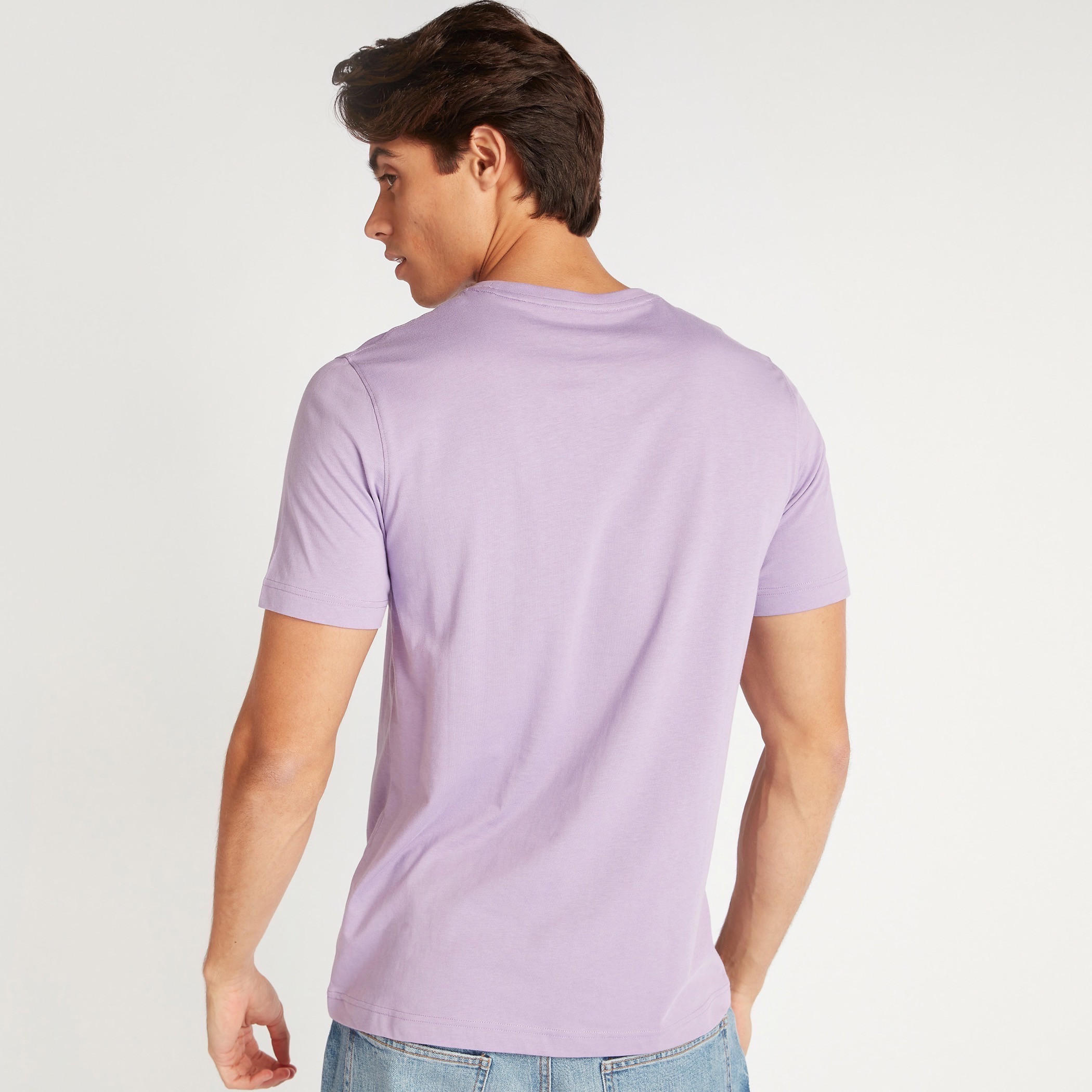 Graphic Print T-shirt with Crew Neck and Short Sleeves-men-clothing-tshirtsandpolos-tshirts-image-4
