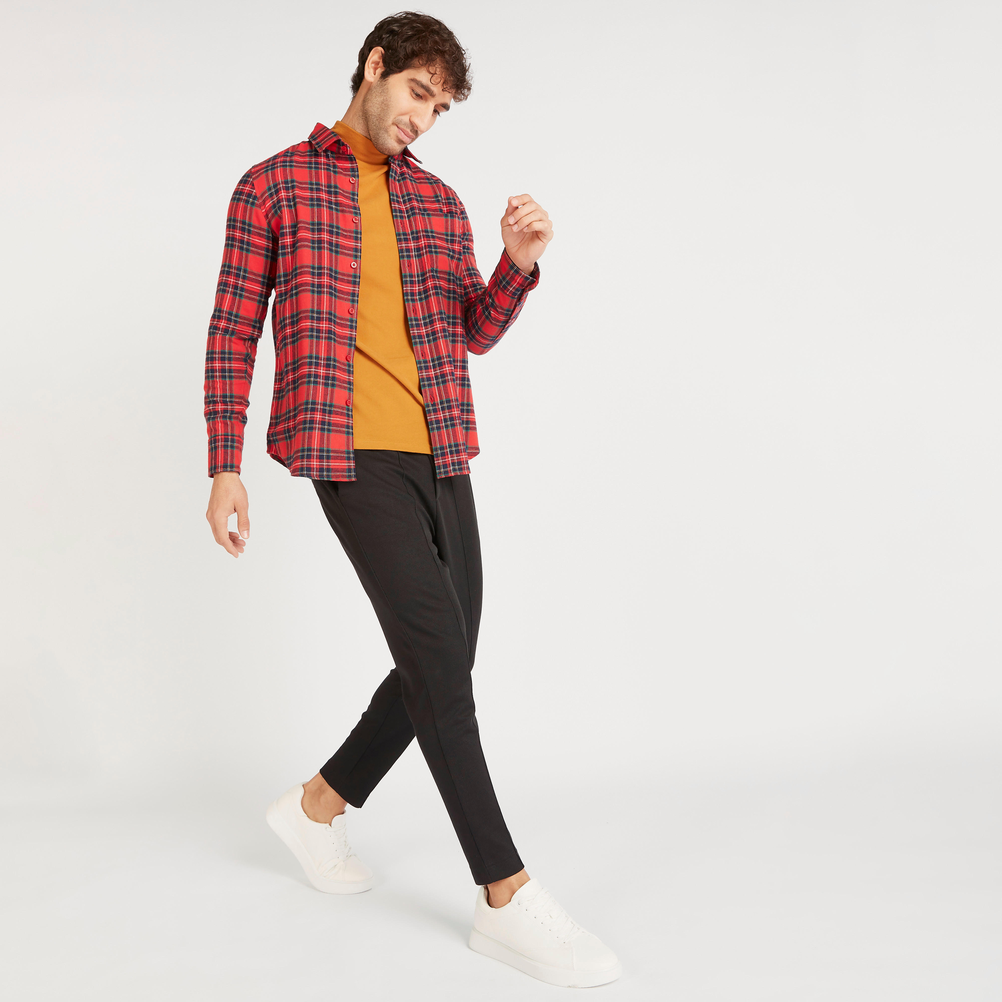 قميص كاروهات بأكمام طويلة-men-clothing-shirts-image-6