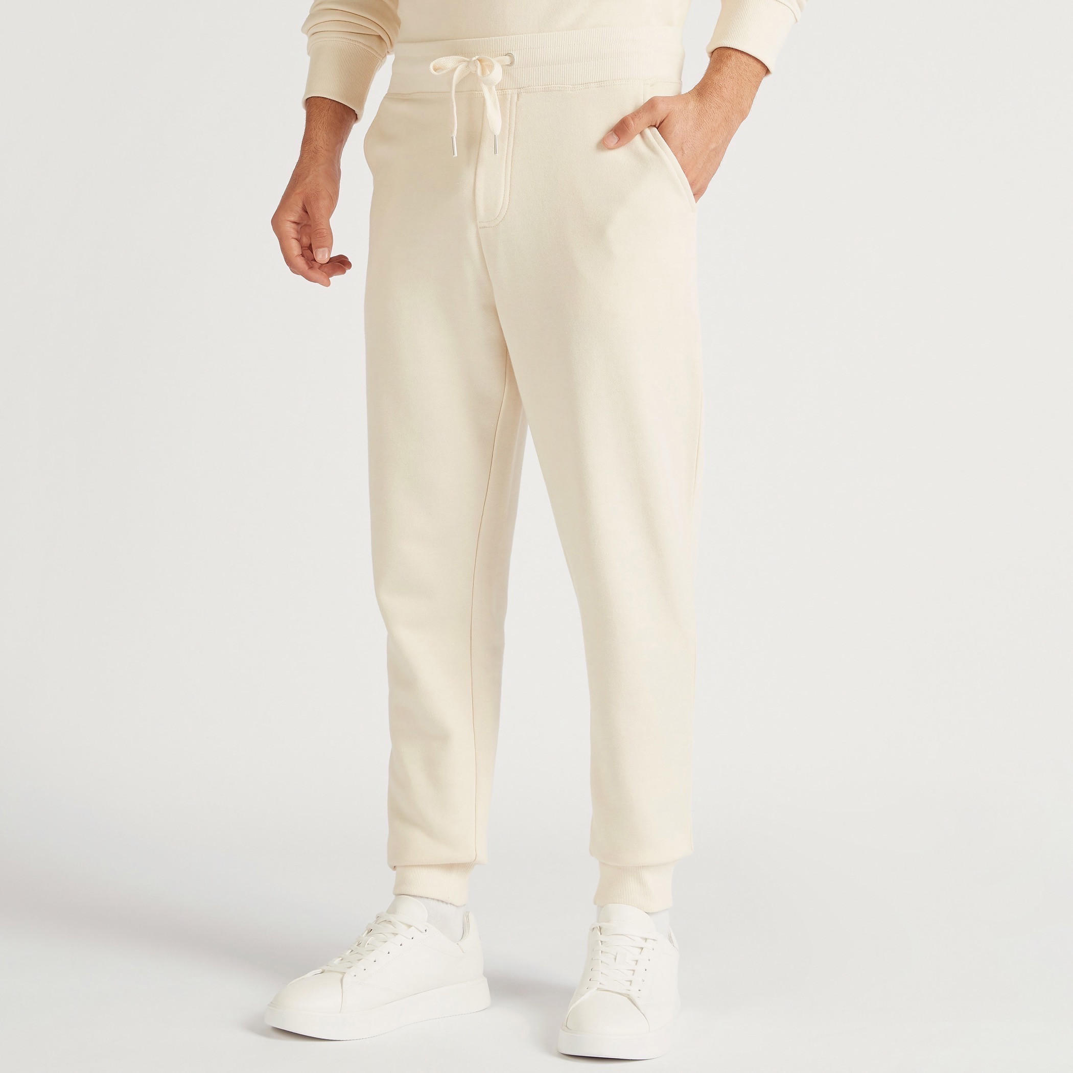 Solid Joggers with Drawstring Closure and Pockets-men-clothing-bottoms-joggers-image-1