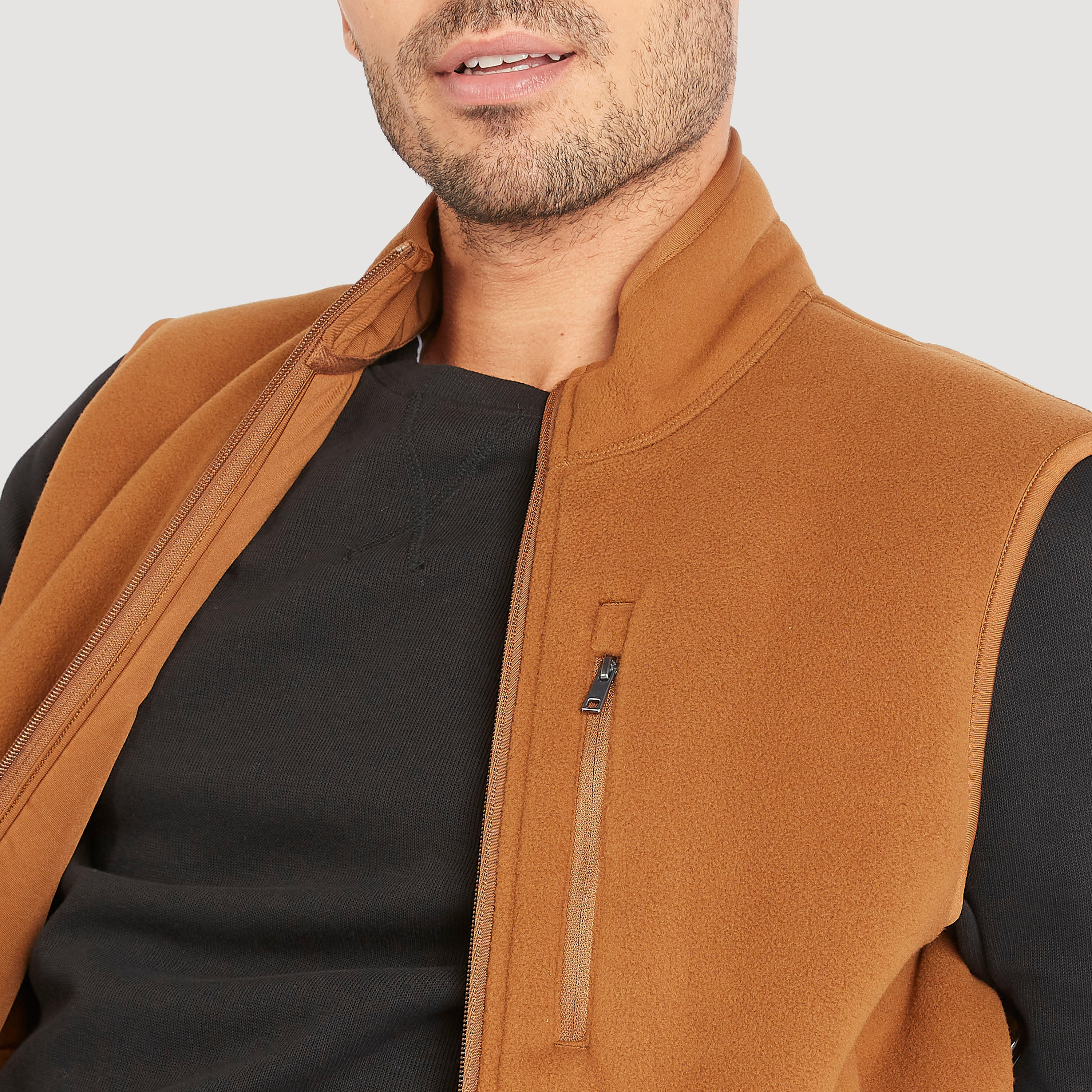 Textured Sleeveless Jacket with Pockets-men-clothing-jacketsandblazers-jackets-image-5