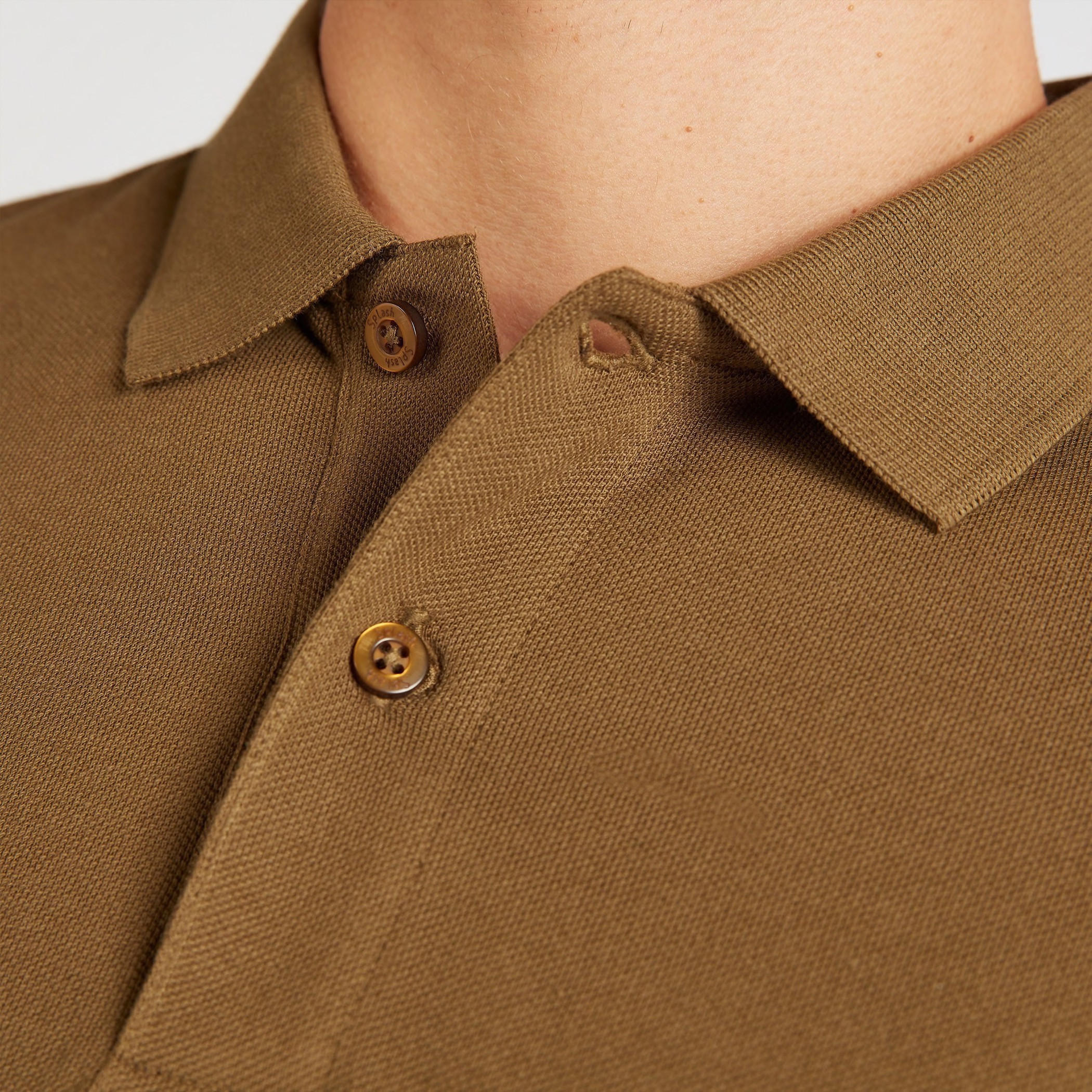 تيشيرت بولو سادة بأكمام قصيرة-men-clothing-tshirtsandpolos-polos-image-6