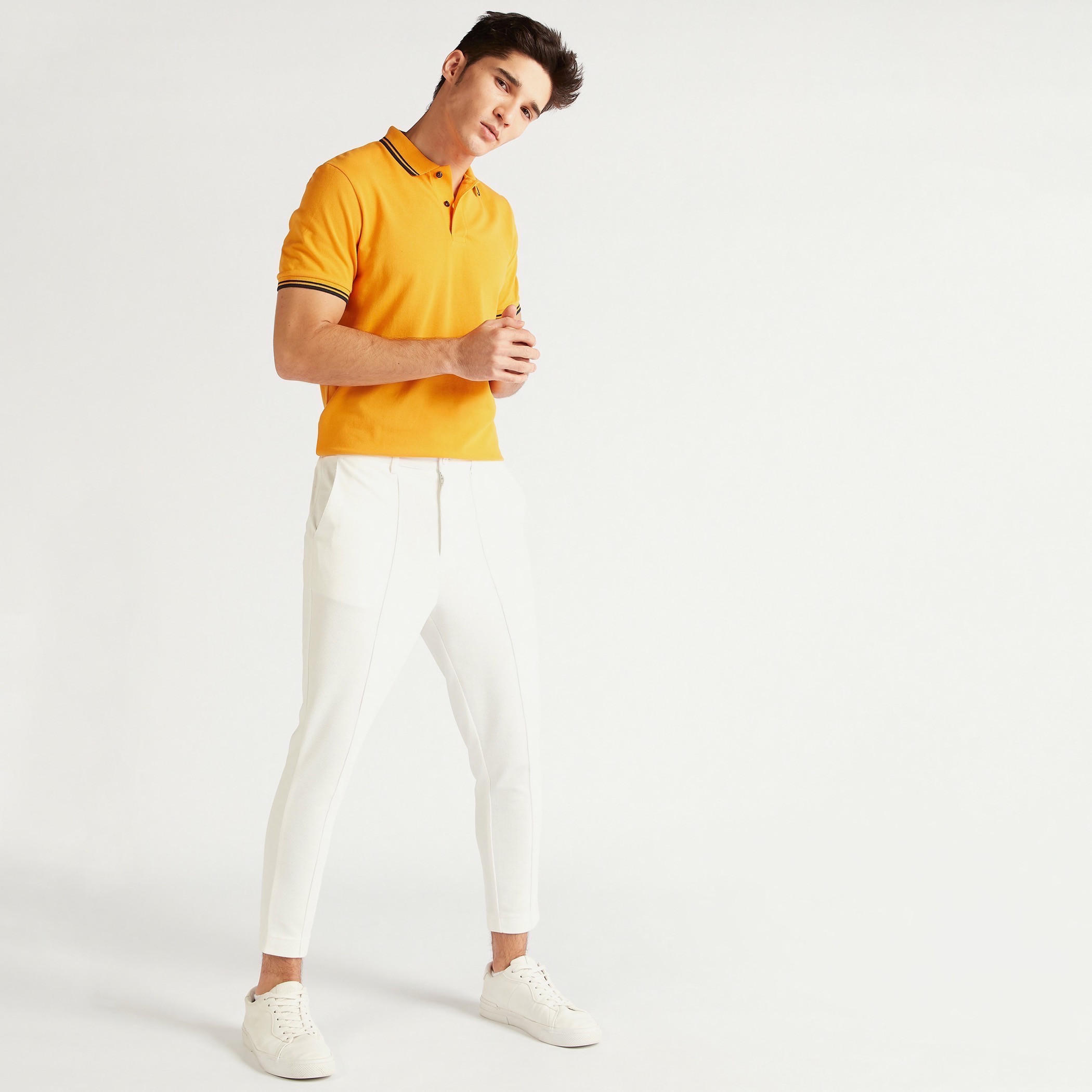 Polo T-shirt with Short Sleeves-men-clothing-tshirtsandpolos-polos-image-2
