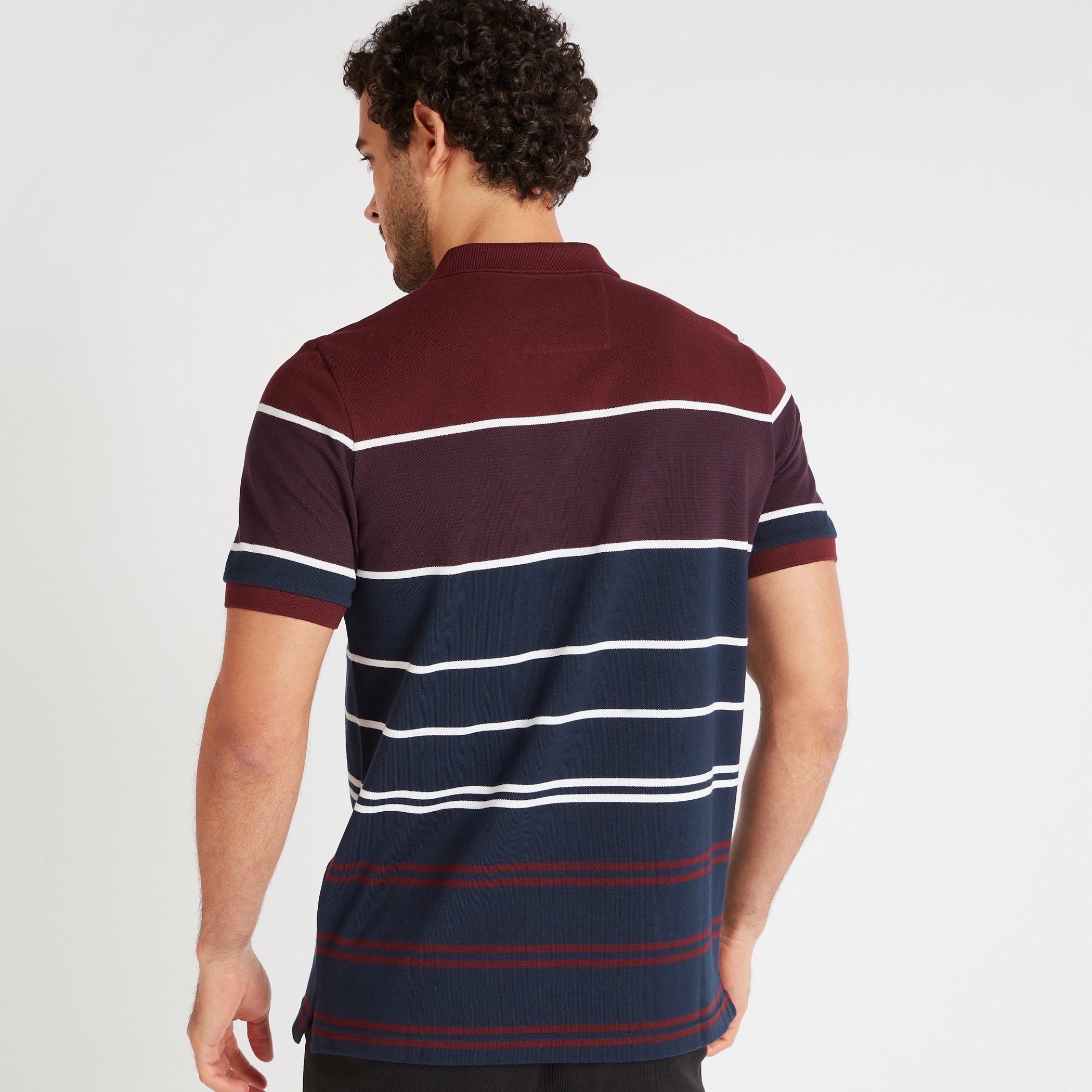 تيشيرت بولو مخطّط بأكمام قصيرة-men-clothing-tshirtsandpolos-polos-image-3