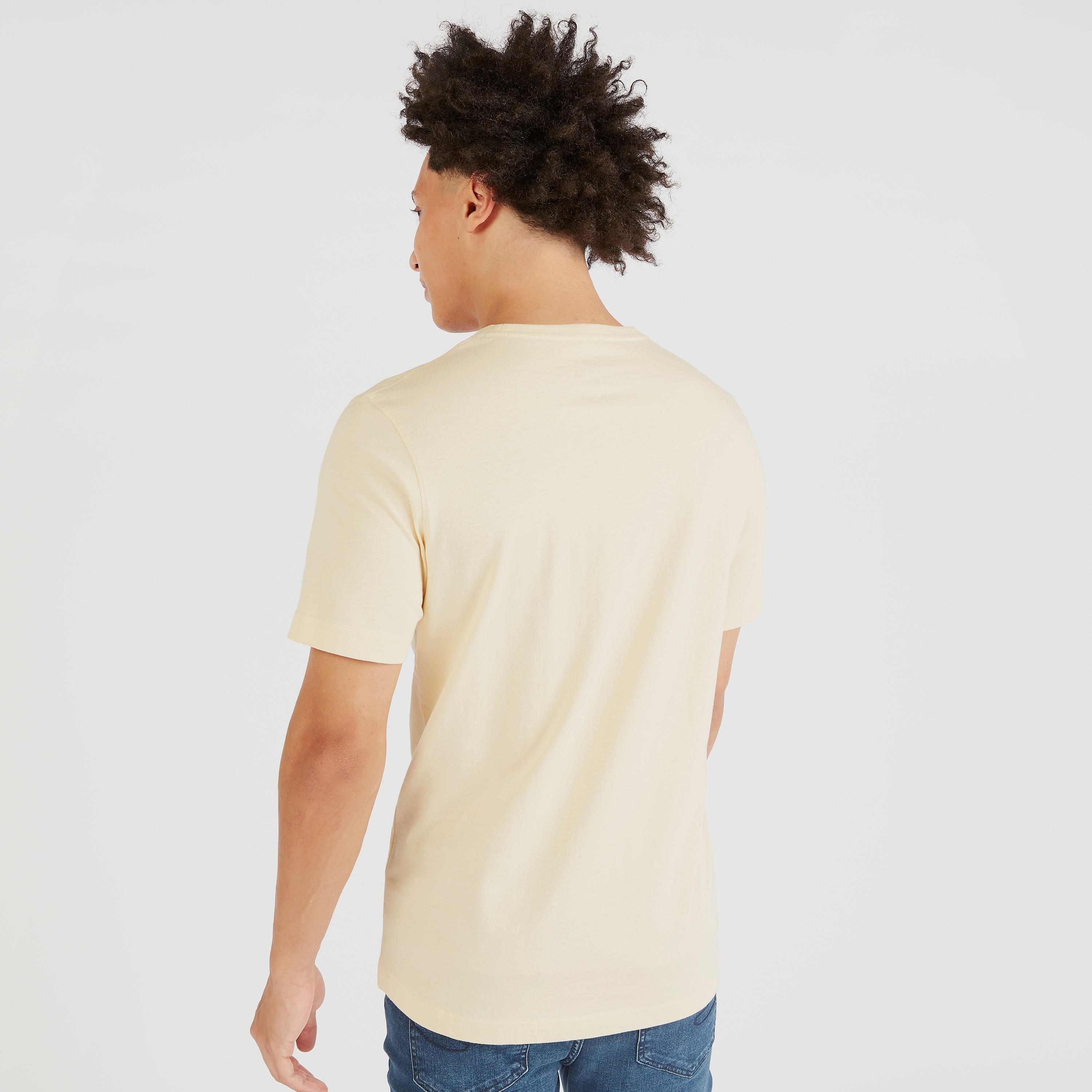 Printed Crew Neck T-shirt with Short Sleeves-men-clothing-tshirtsandpolos-tshirts-image-4