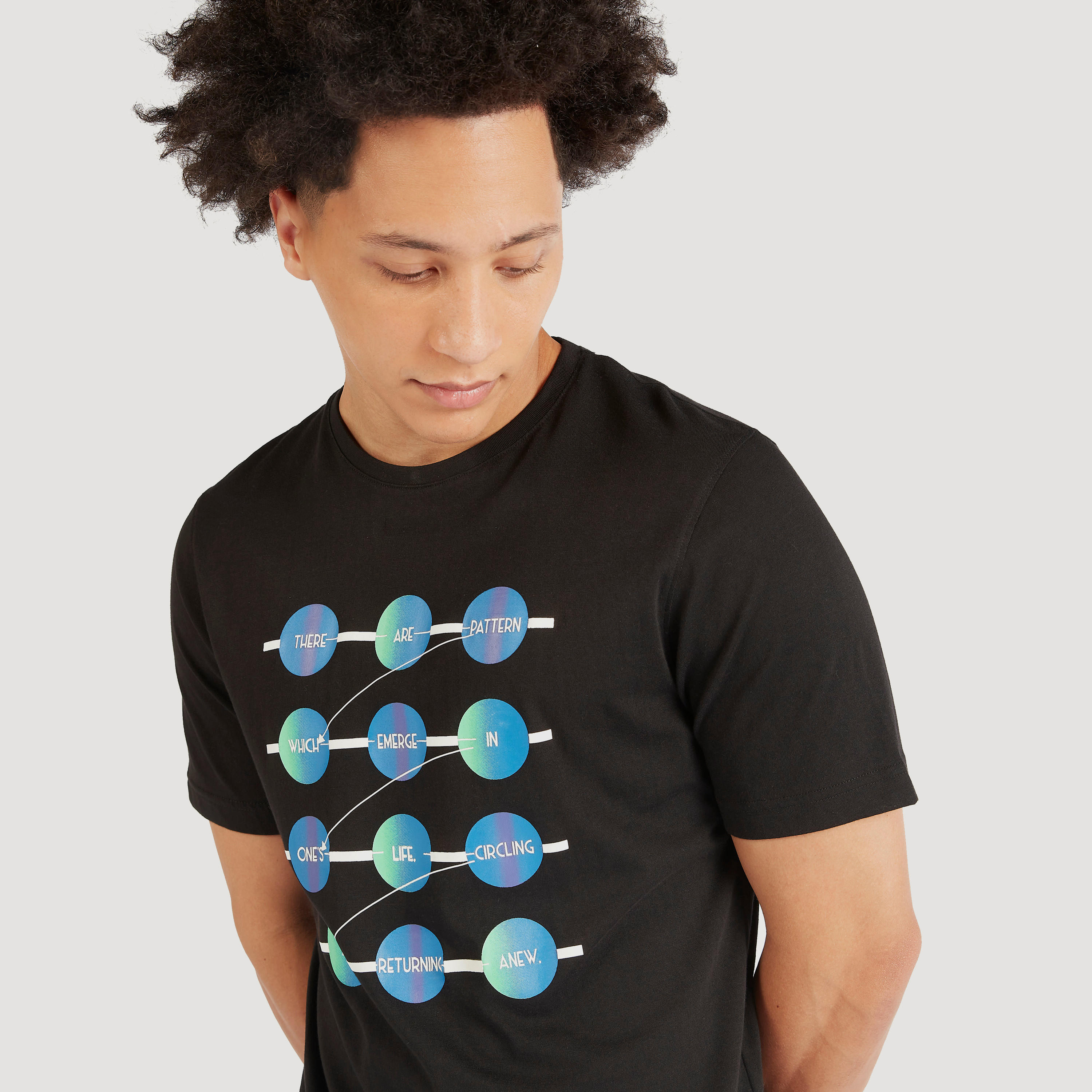 Printed Crew Neck T-shirt with Short Sleeves-men-clothing-tshirtsandpolos-tshirts-image-5
