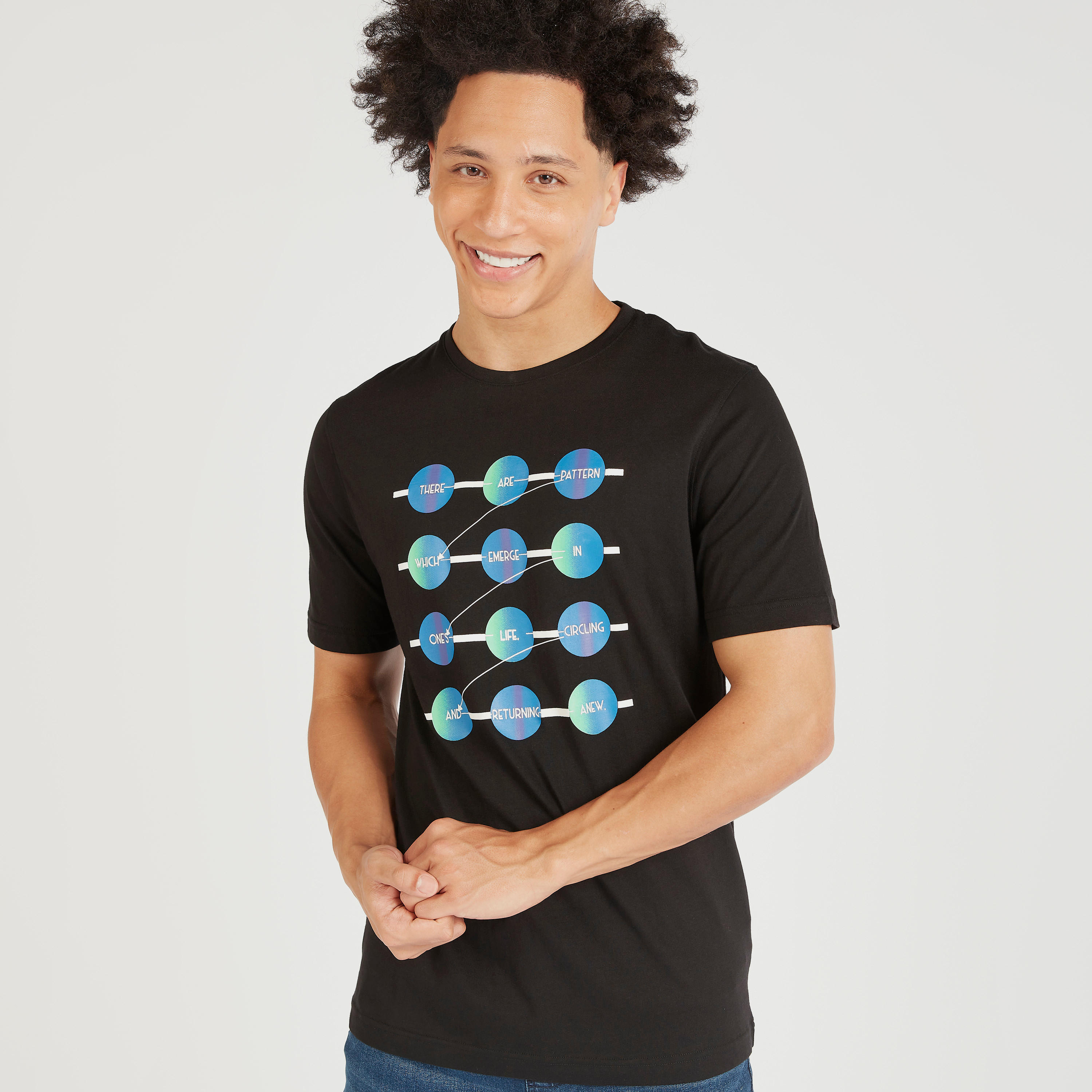 Printed Crew Neck T-shirt with Short Sleeves-men-clothing-tshirtsandpolos-tshirts-image-6