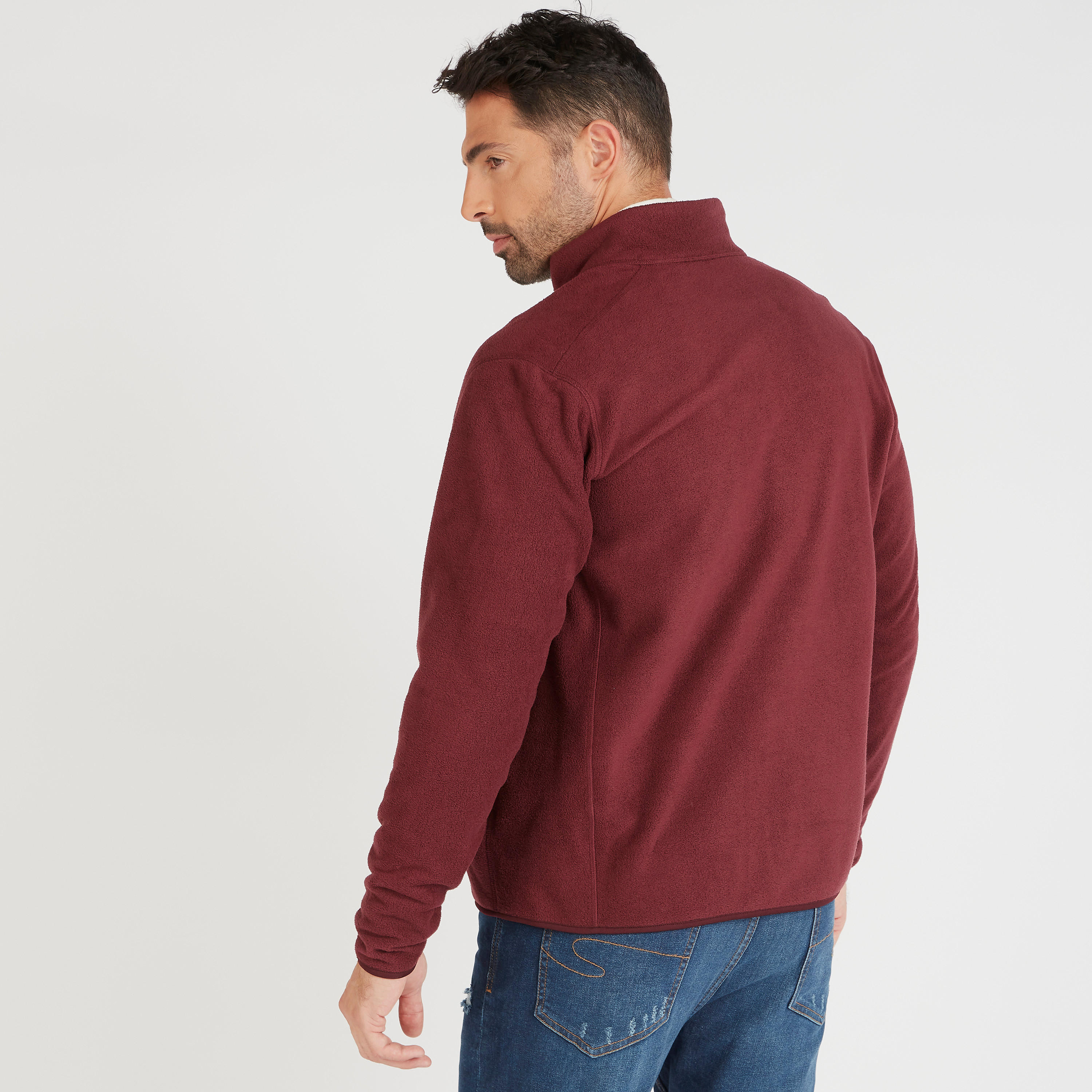 جاكيت بارز الملمس بسحّاب إغلاق وجيوب-men-clothing-jacketsandblazers-jackets-image-4