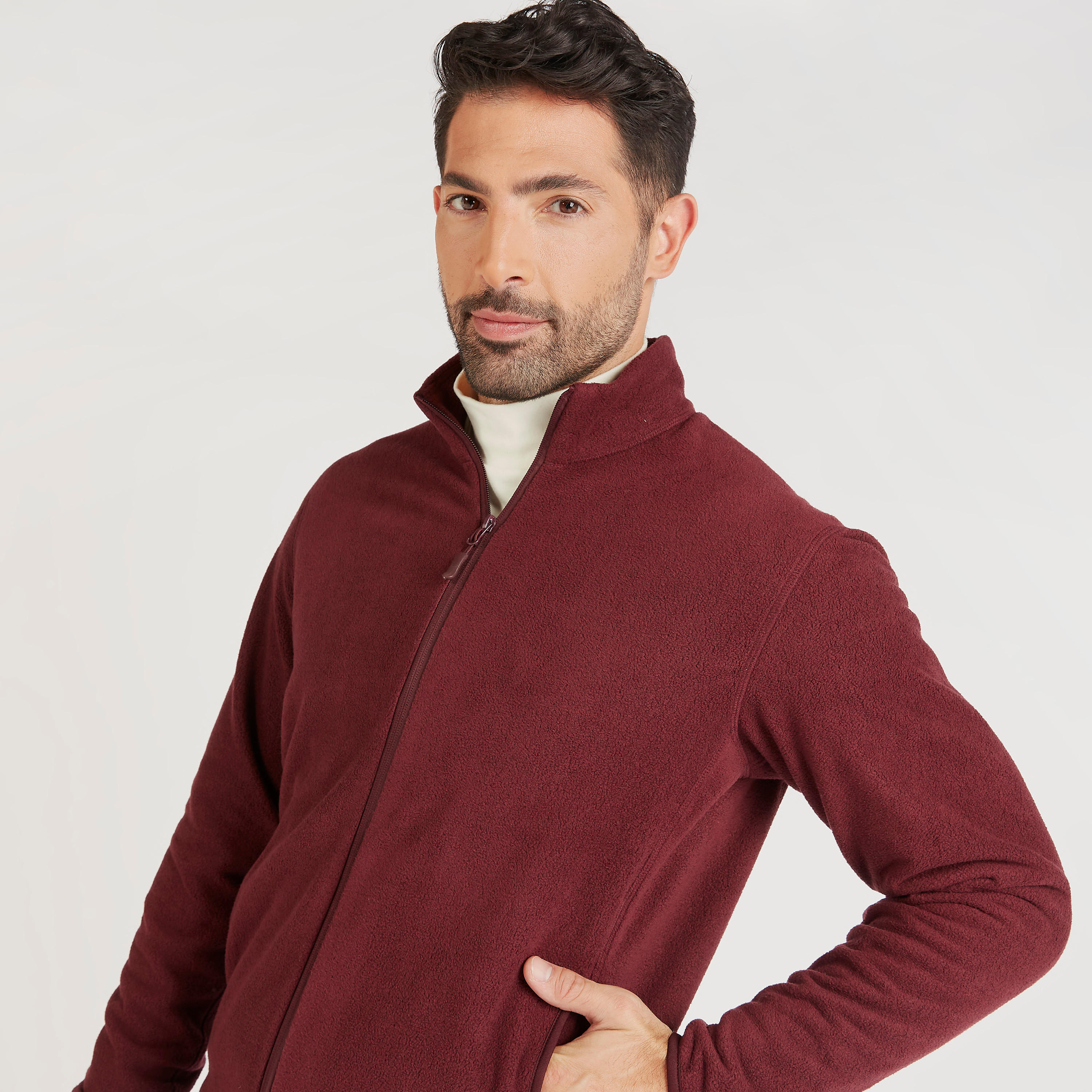 جاكيت بارز الملمس بسحّاب إغلاق وجيوب-men-clothing-jacketsandblazers-jackets-image-5