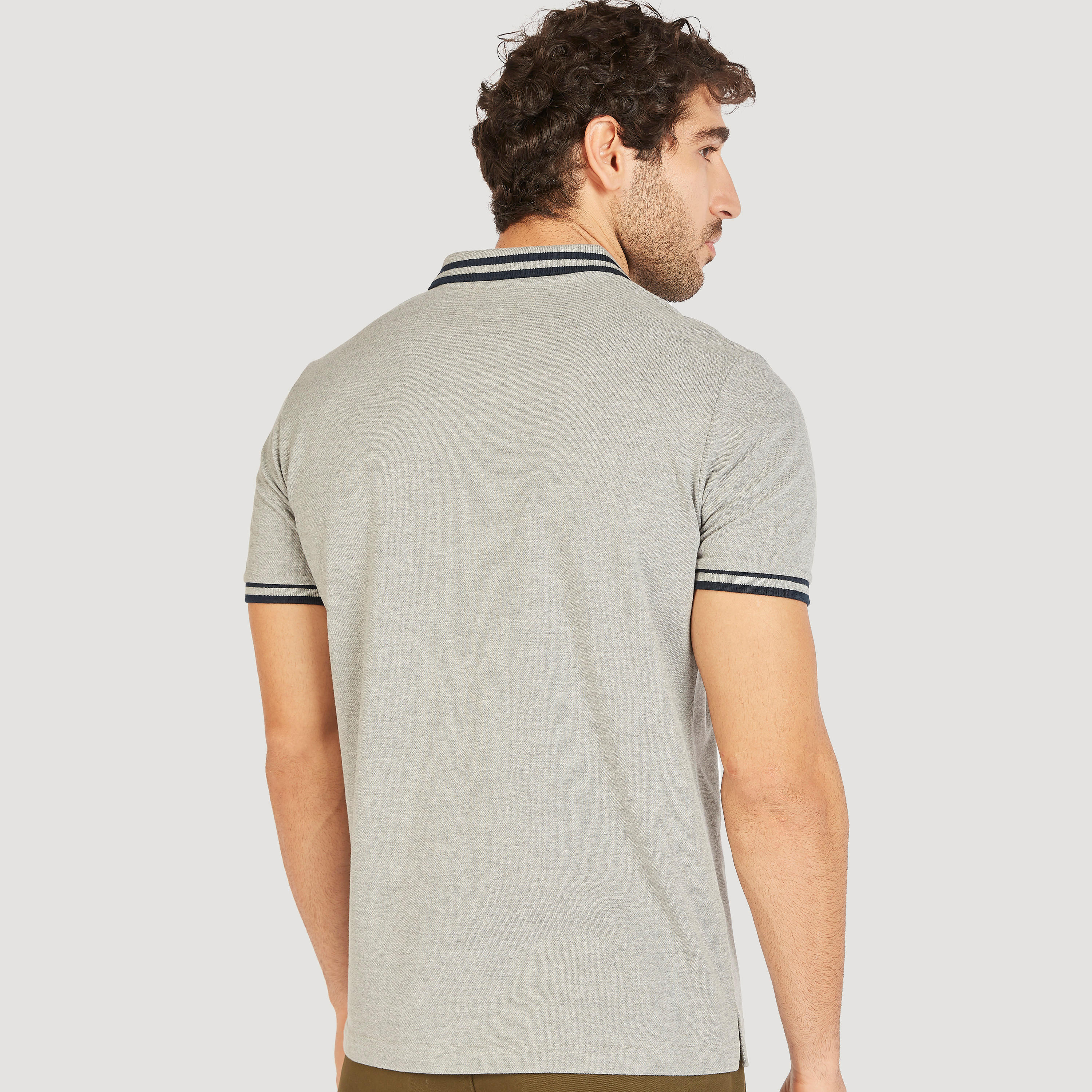 Solid Polo T-shirt with Short Sleeves-men-clothing-tshirtsandpolos-polos-image-20