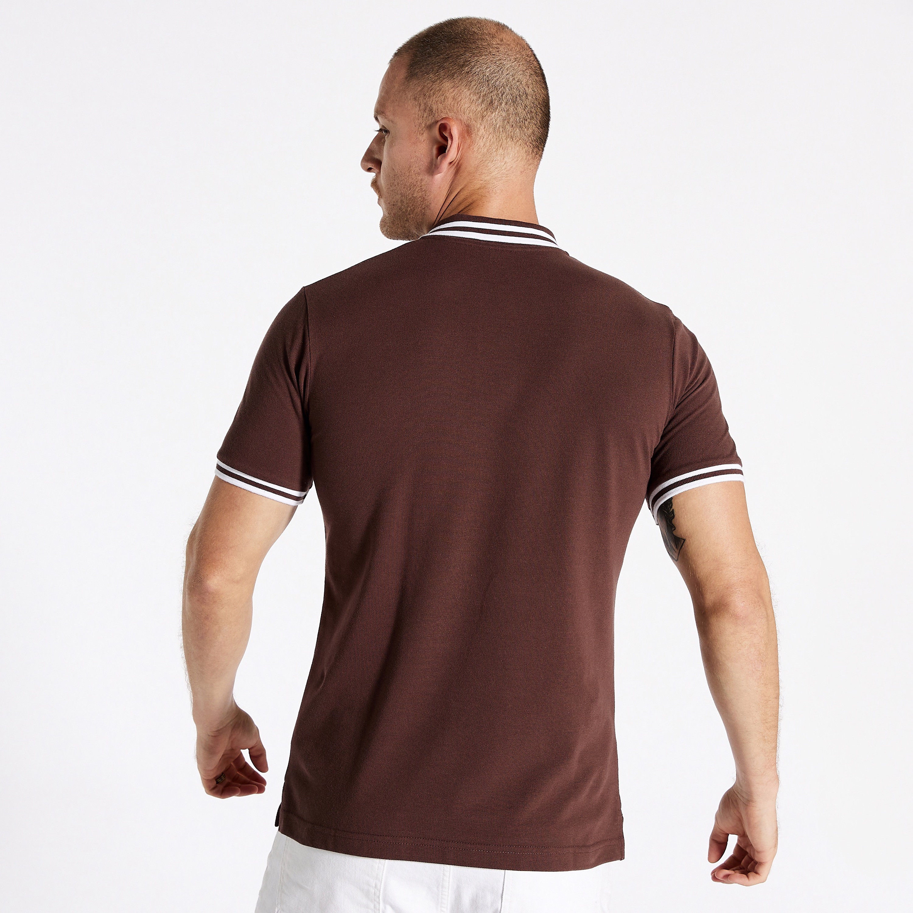 Solid Polo T-shirt with Short Sleeves-men-clothing-tshirtsandpolos-polos-image-51