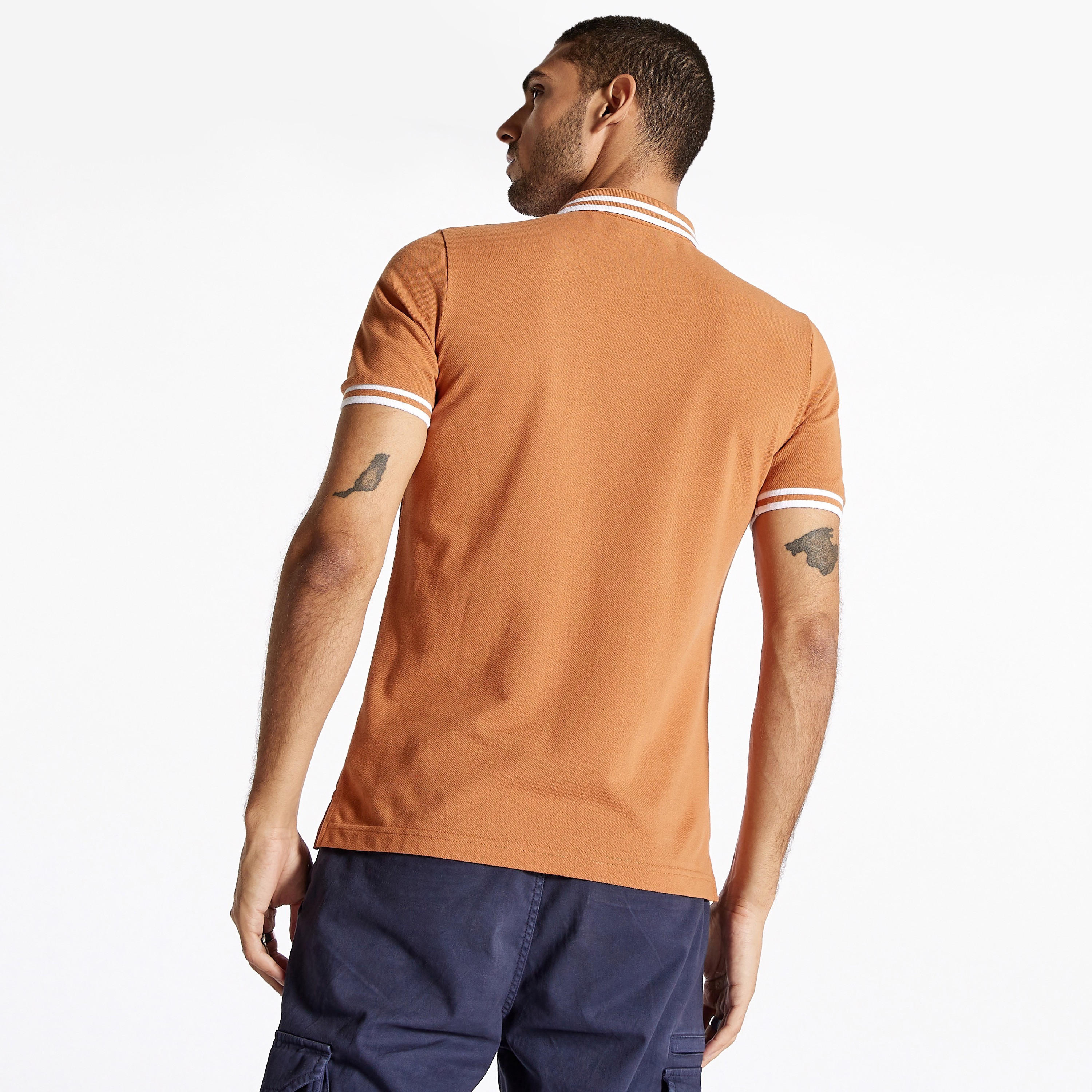 Solid Polo T-shirt with Short Sleeves-men-clothing-tshirtsandpolos-polos-image-79