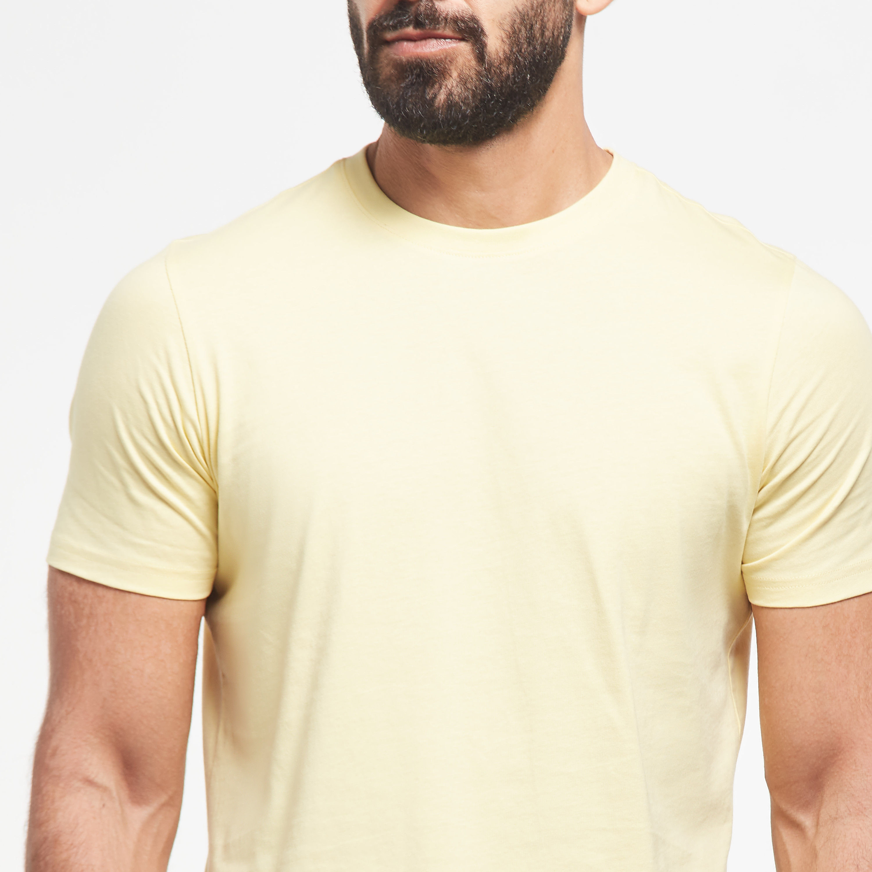 Solid Crew Neck T-shirt with Short Sleeves-men-clothing-tshirtsandpolos-tshirts-image-12