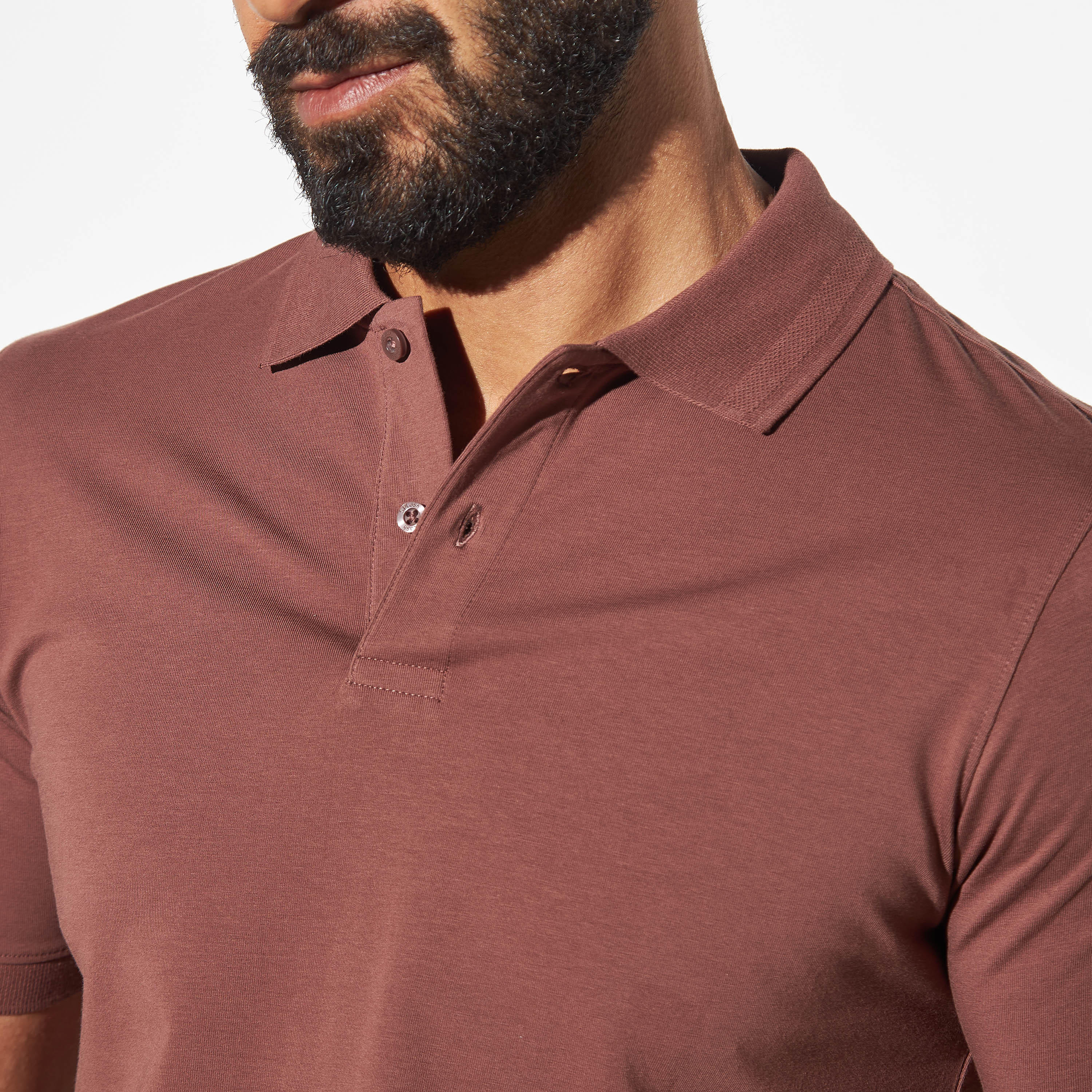 تيشيرت بولو جيرسي سادة بأكمام قصيرة-men-clothing-tshirtsandpolos-polos-image-3