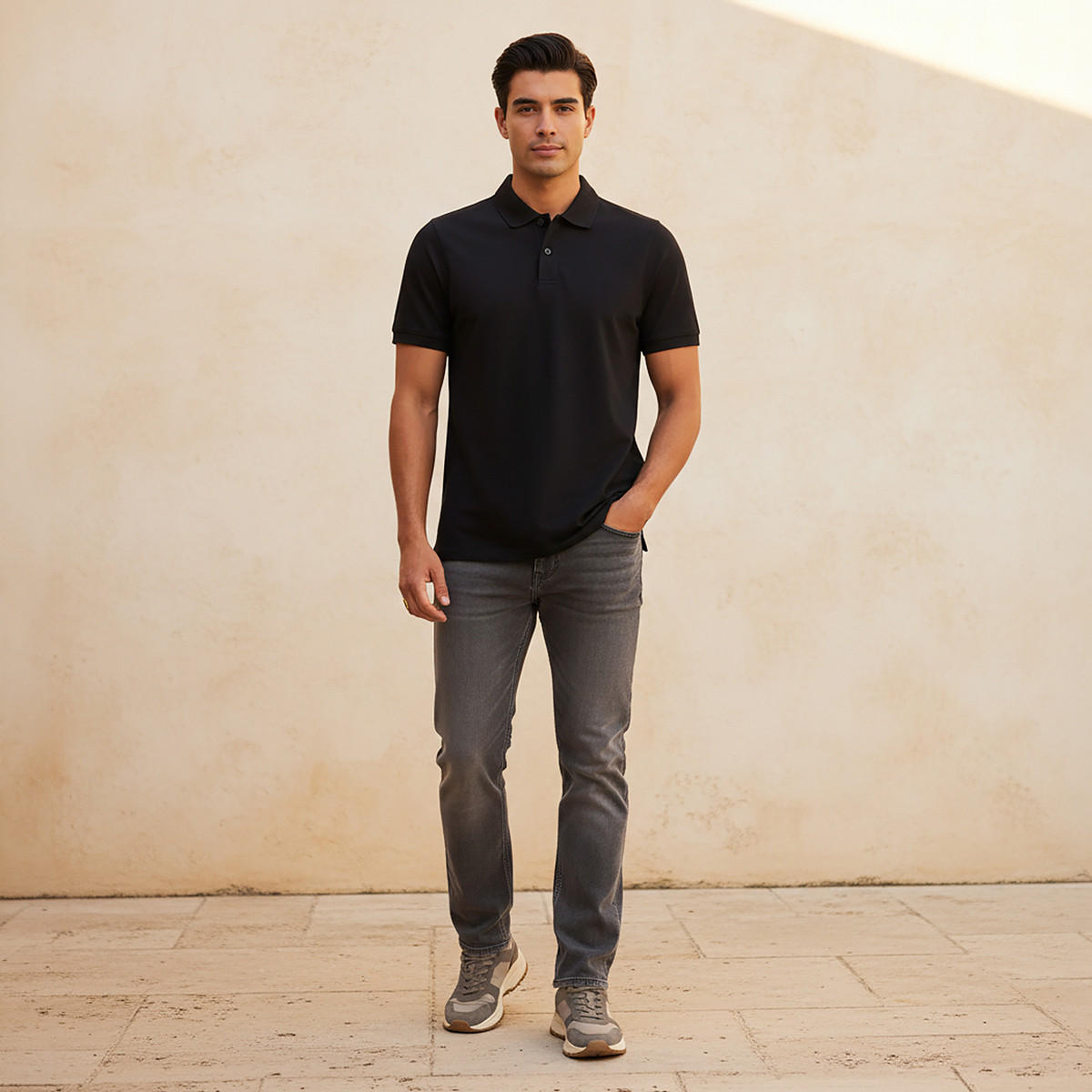 تيشيرت بولو جيرسي بأكمام قصيرة-men-clothing-tshirtsandpolos-polos-image-3