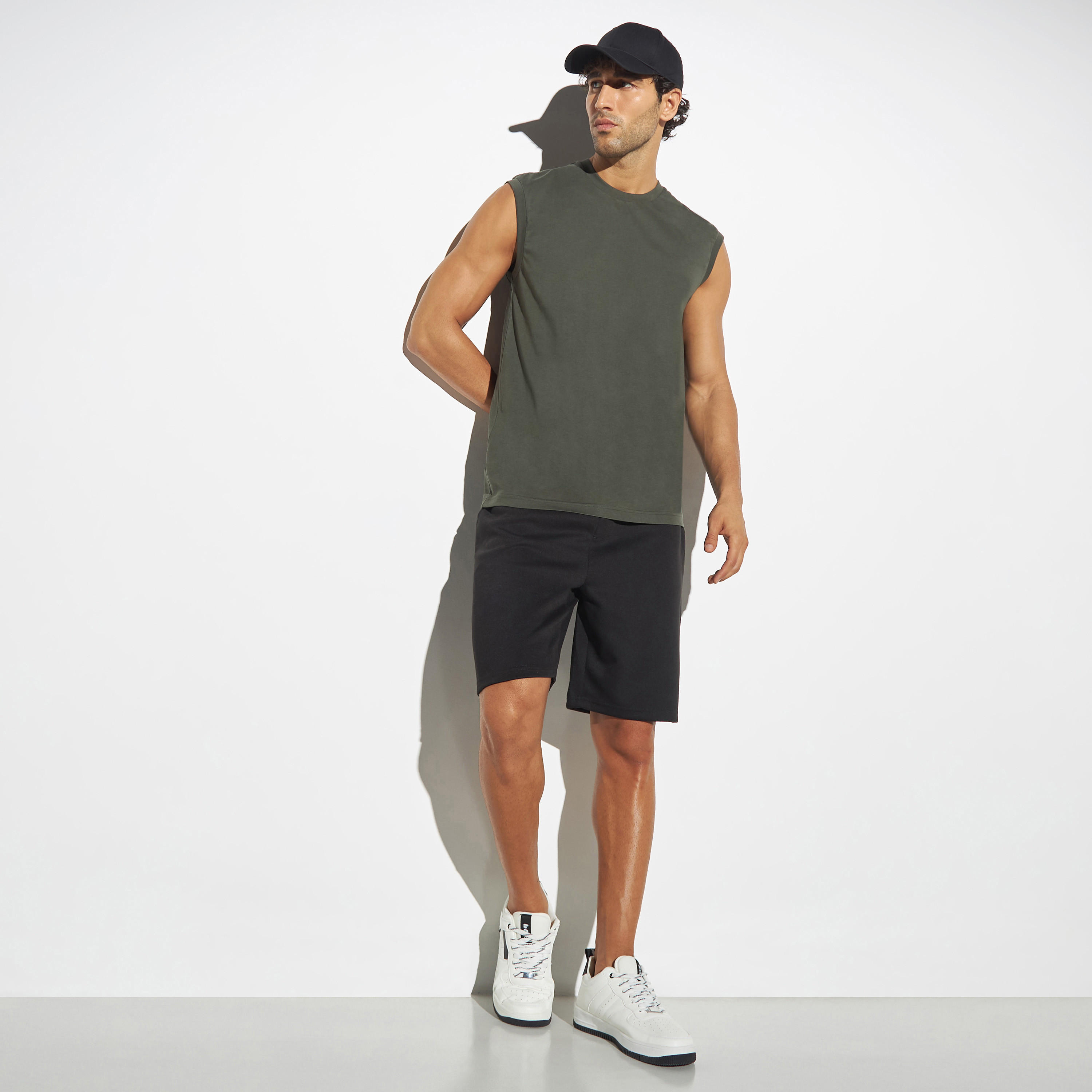 Solid Vest with Crew Neck-men-clothing-tshirtsandpolos-tshirts-image-2