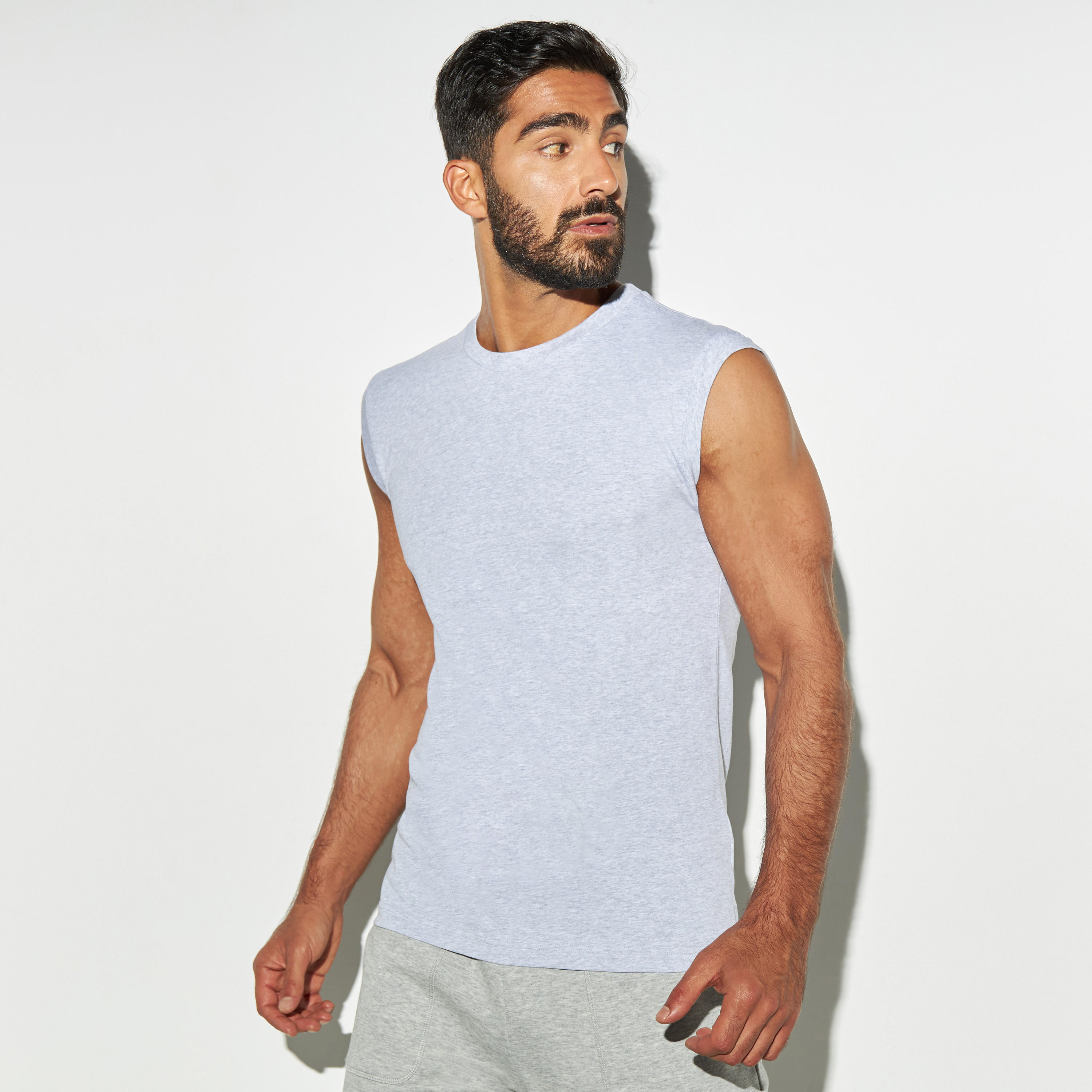 Solid Vest with Crew Neck-men-clothing-tshirtsandpolos-vests-image-1