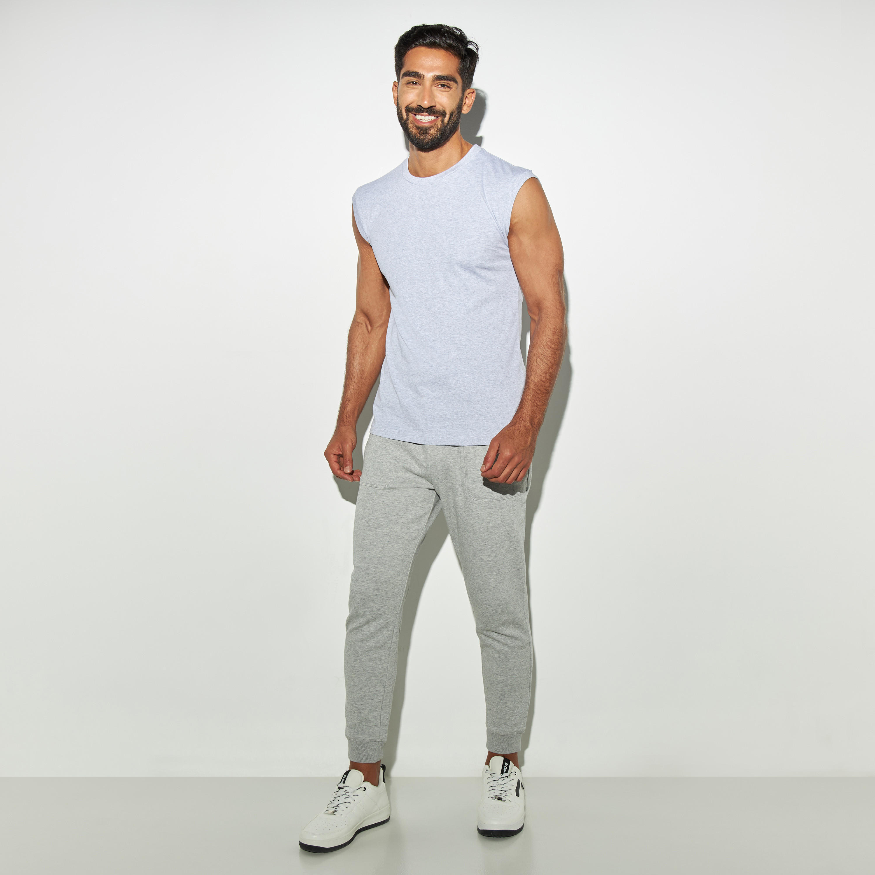Solid Vest with Crew Neck-men-clothing-tshirtsandpolos-vests-image-2