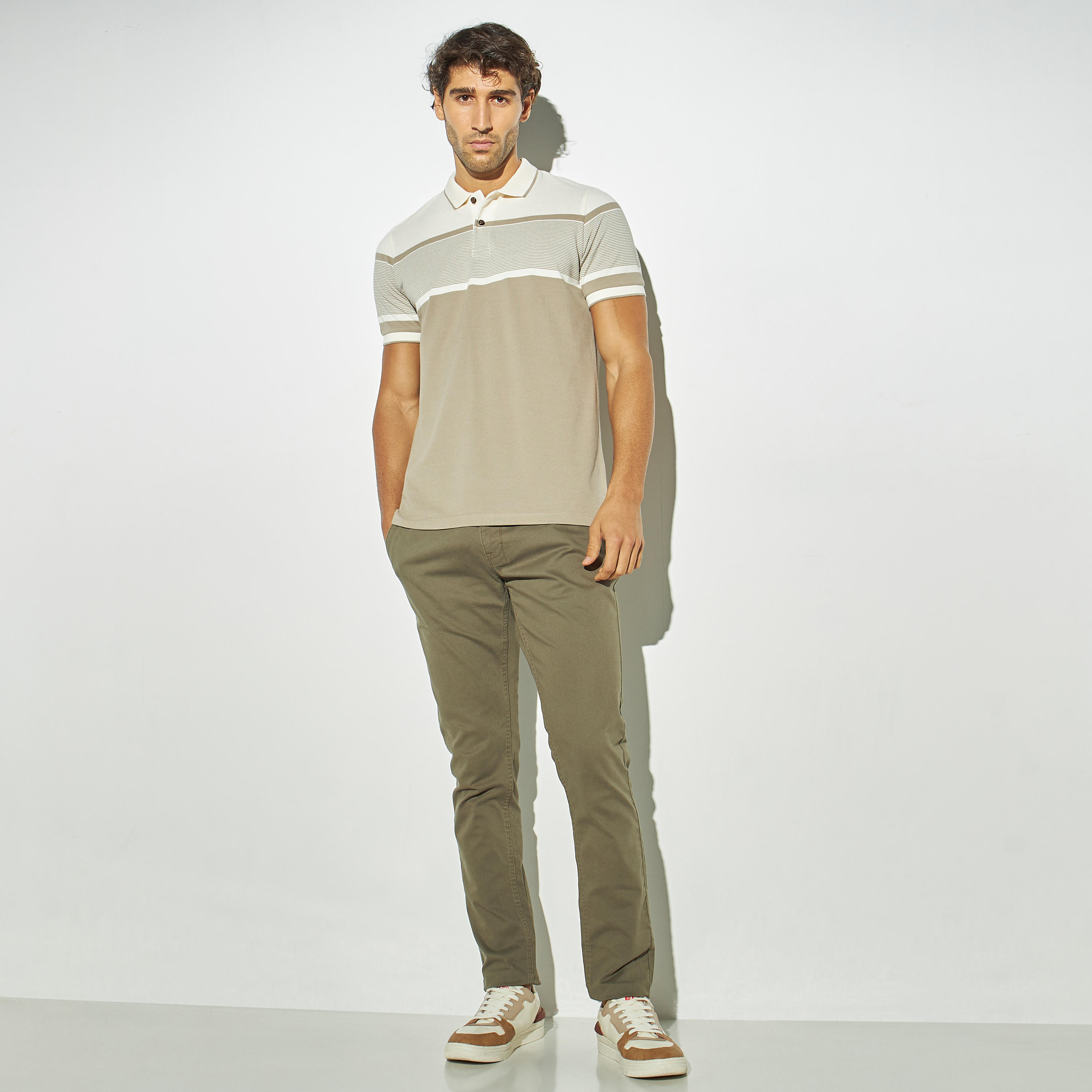 تيشيرت بولو مقلم بأكمام قصيرة-men-clothing-tshirtsandpolos-polos-image-3