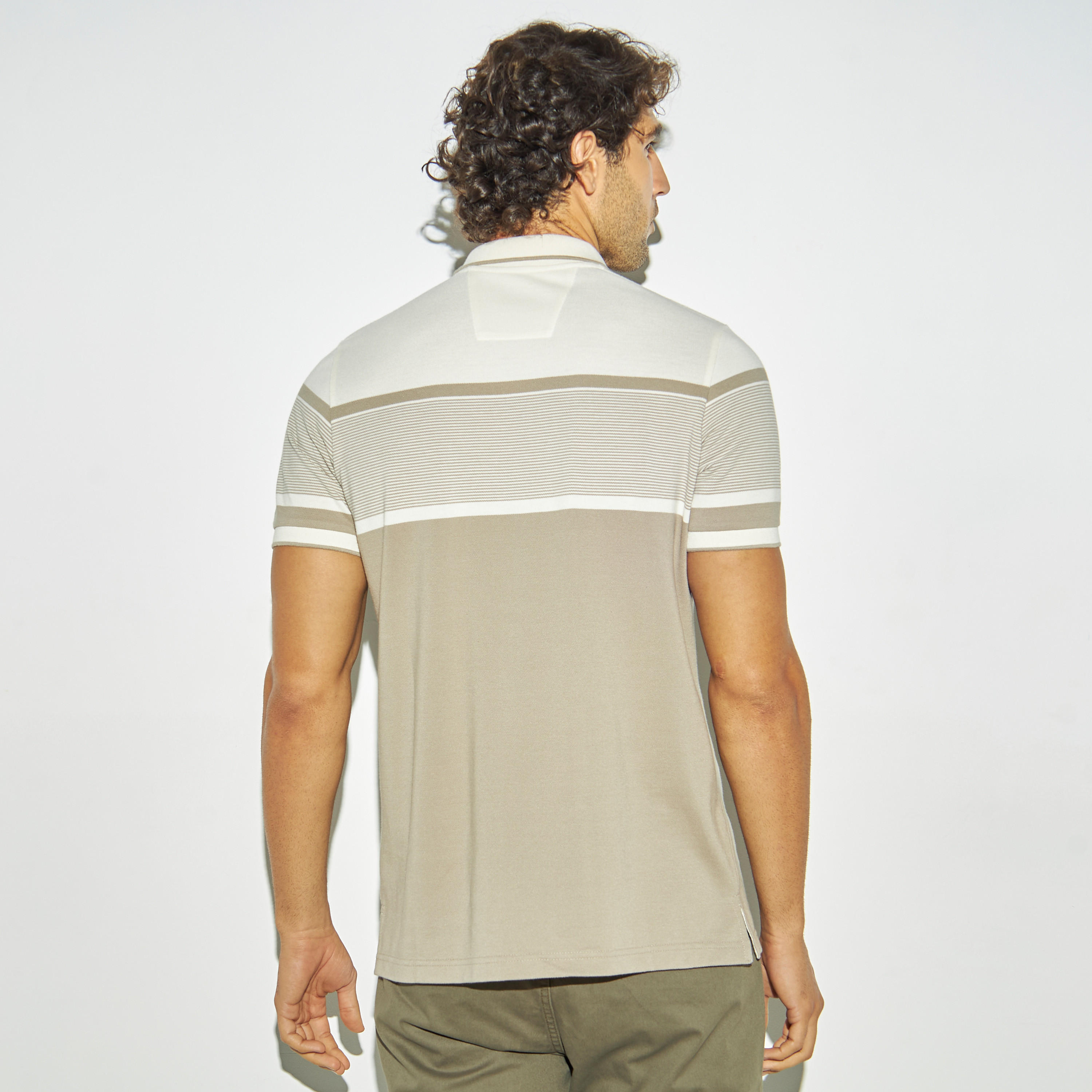 تيشيرت بولو مقلم بأكمام قصيرة-men-clothing-tshirtsandpolos-polos-image-2