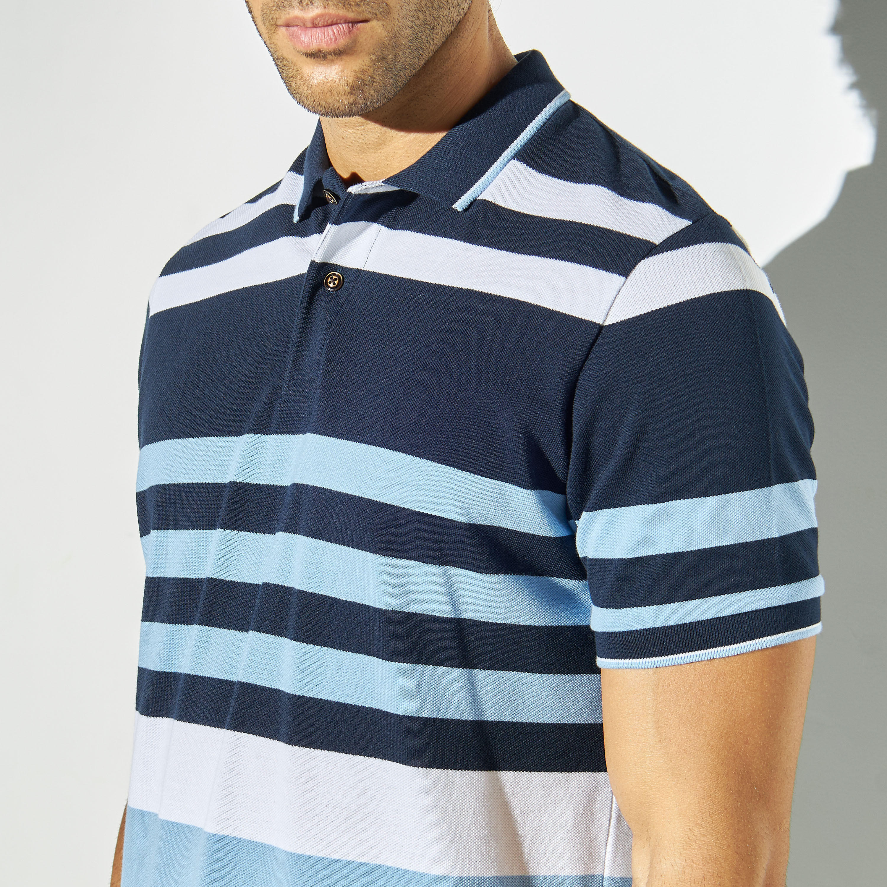 تيشيرت بولو مقلّم بأكمام قصيرة-men-clothing-tshirtsandpolos-polos-image-4