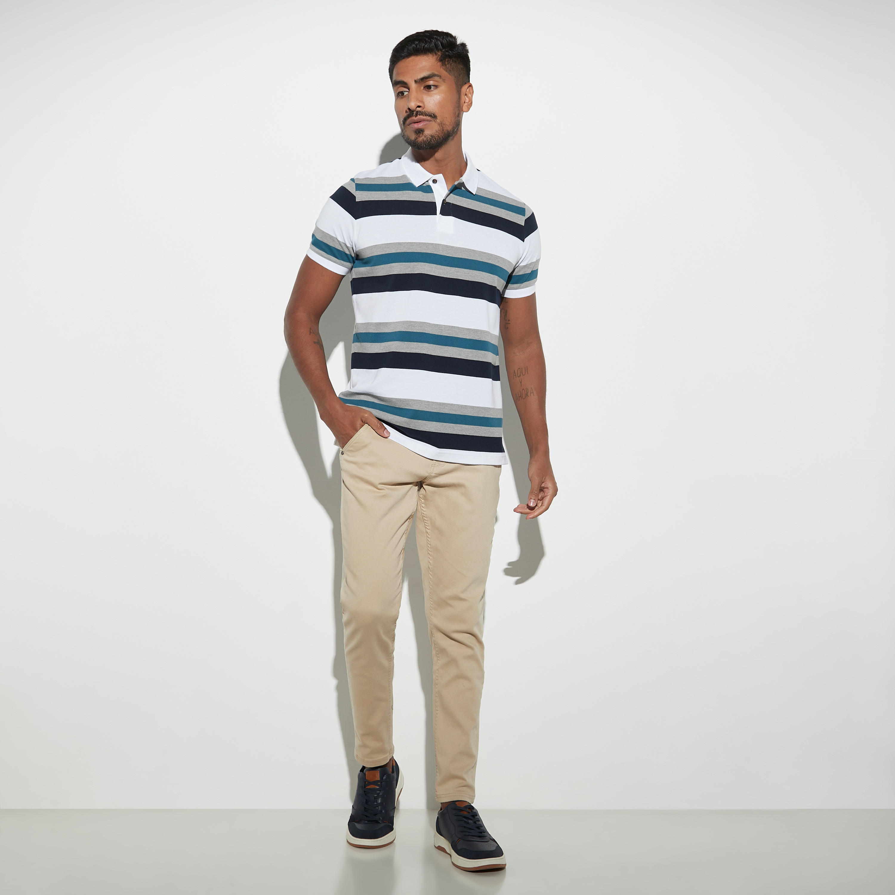 Striped Polo T-shirt-men-clothing-tshirtsandpolos-polos-image-2