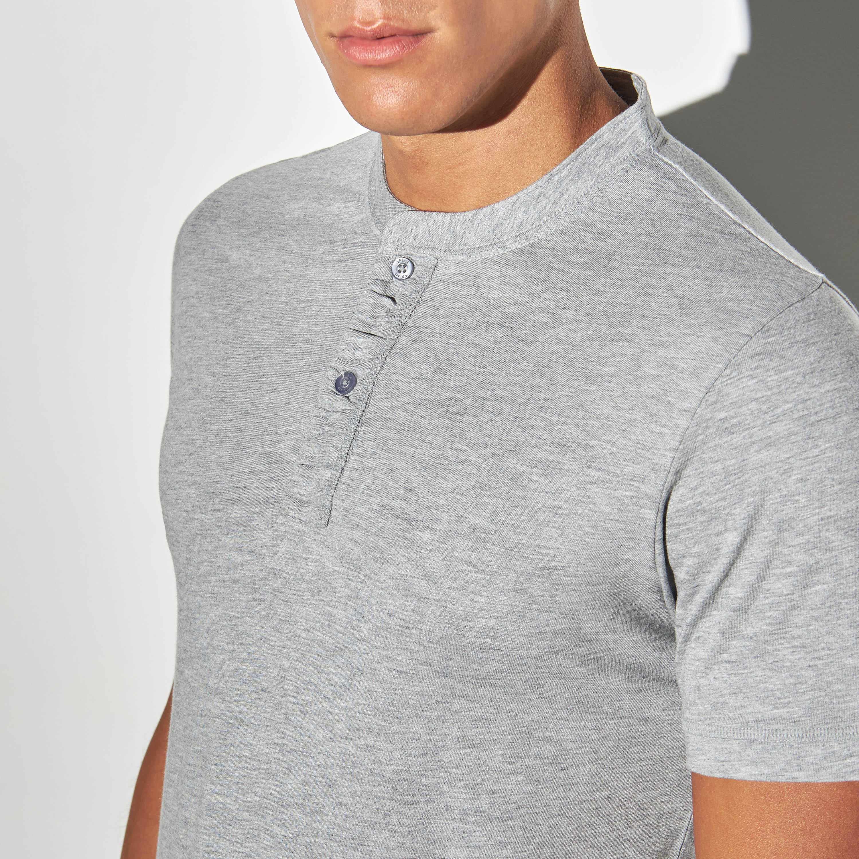 Solid Henley Neck T-shirt with Short Sleeves-men-clothing-tshirtsandpolos-tshirts-image-4
