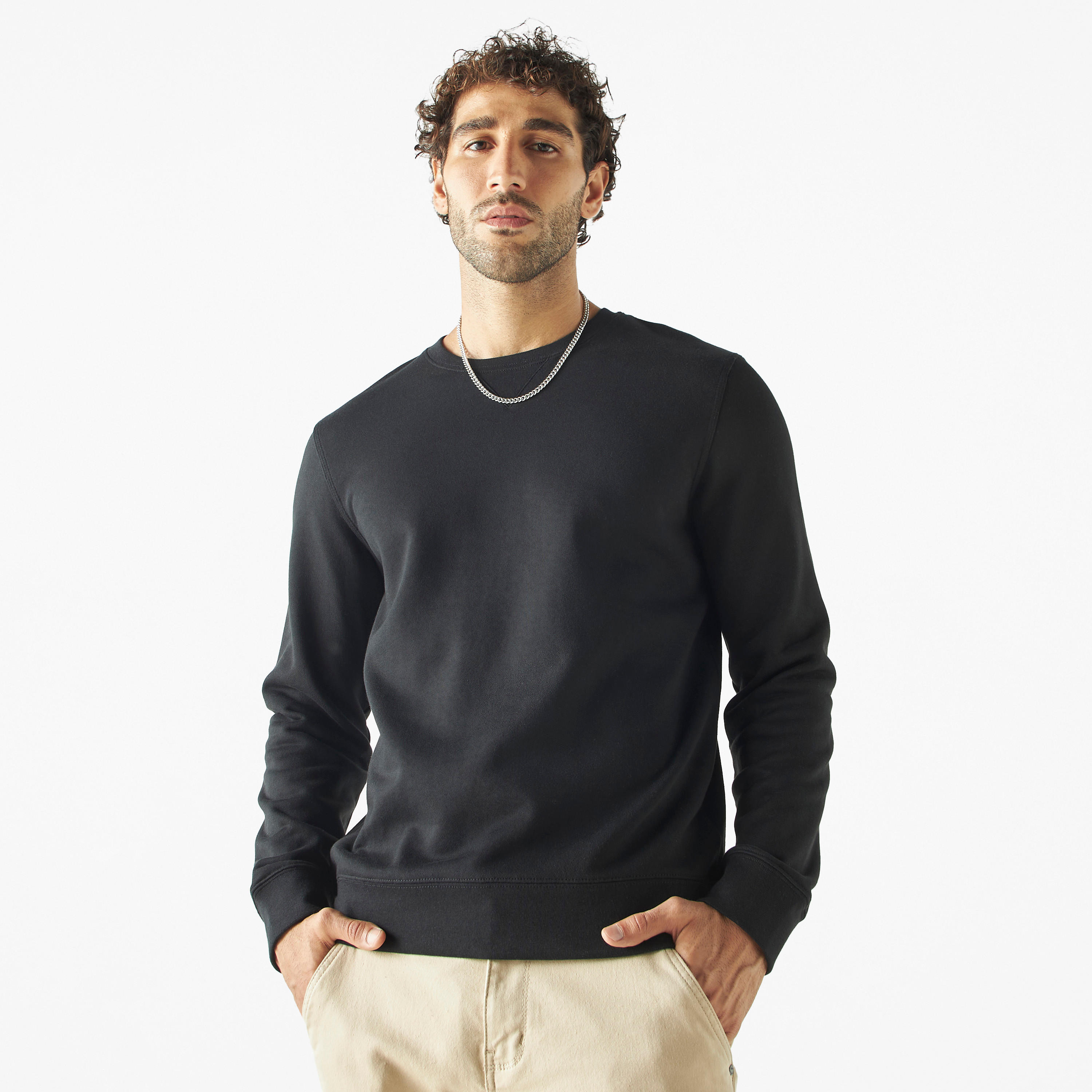 سويت شيرت بياقة ضيقة وأكمام طويلة-men-winterwear-hoodiesandsweatshirts-image-1