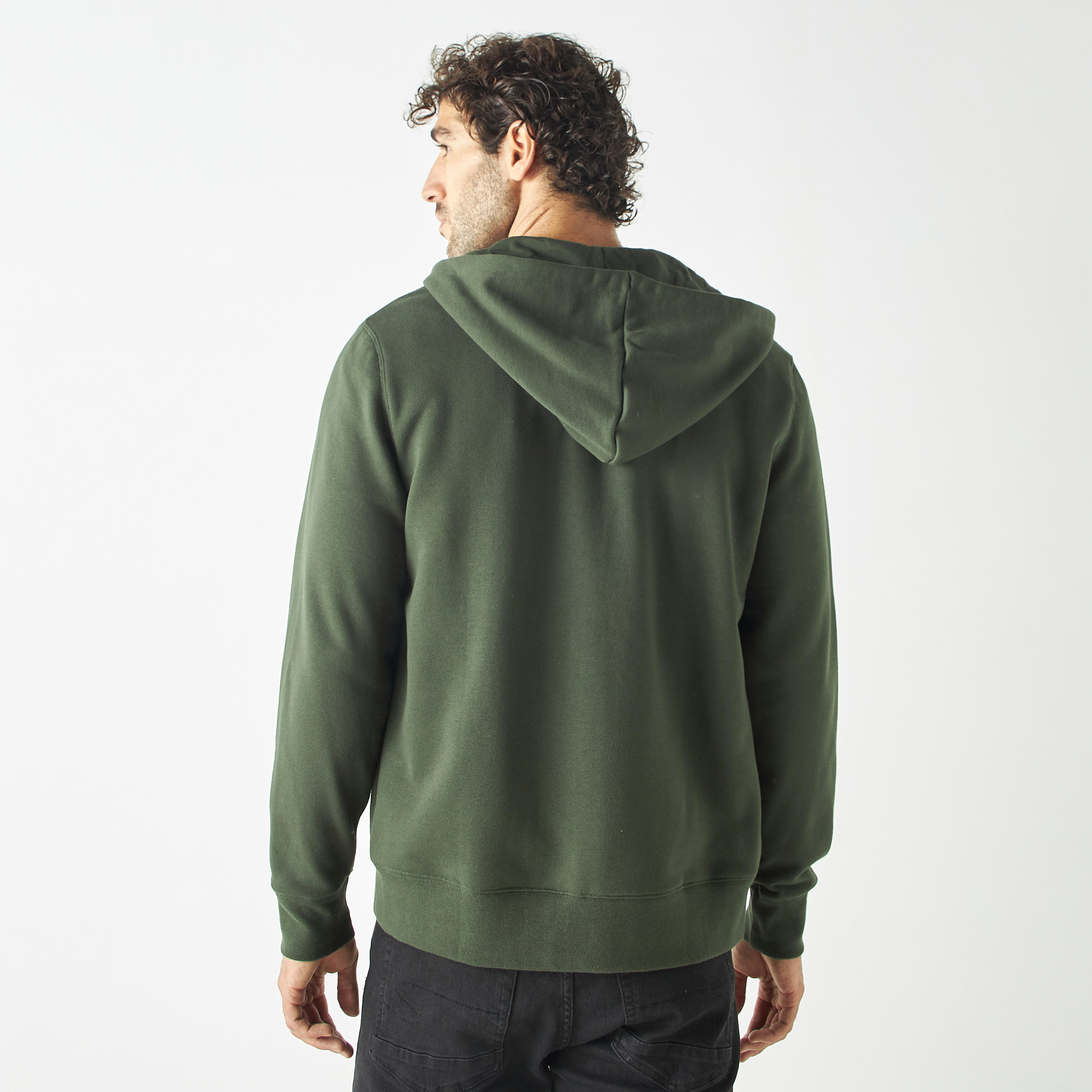 Solid Zip Through Hoodie with Pockets-men-winterwear-hoodiesandsweatshirts-image-3