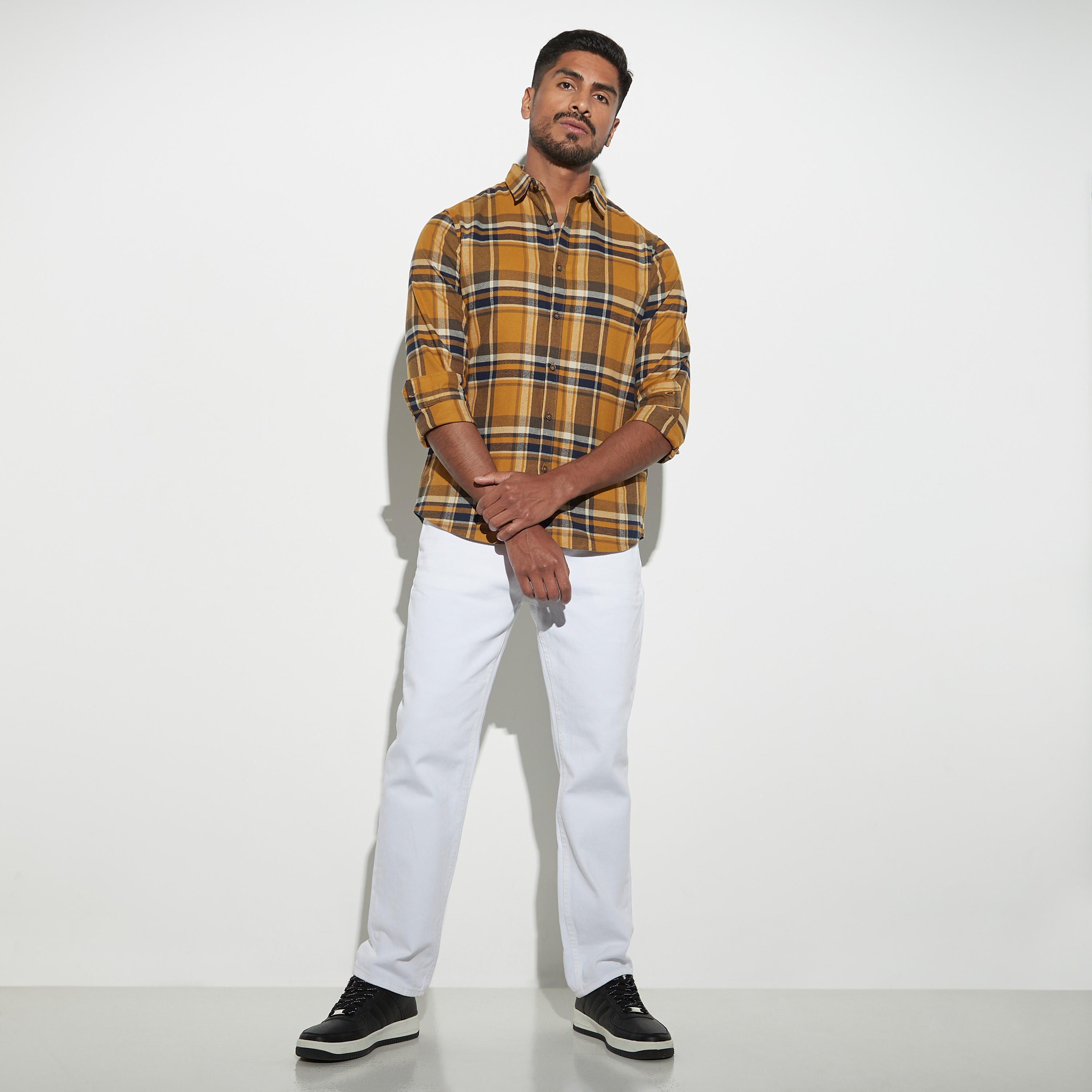 قميص كاروهات بأكمام طويلة-men-clothing-shirts-image-4