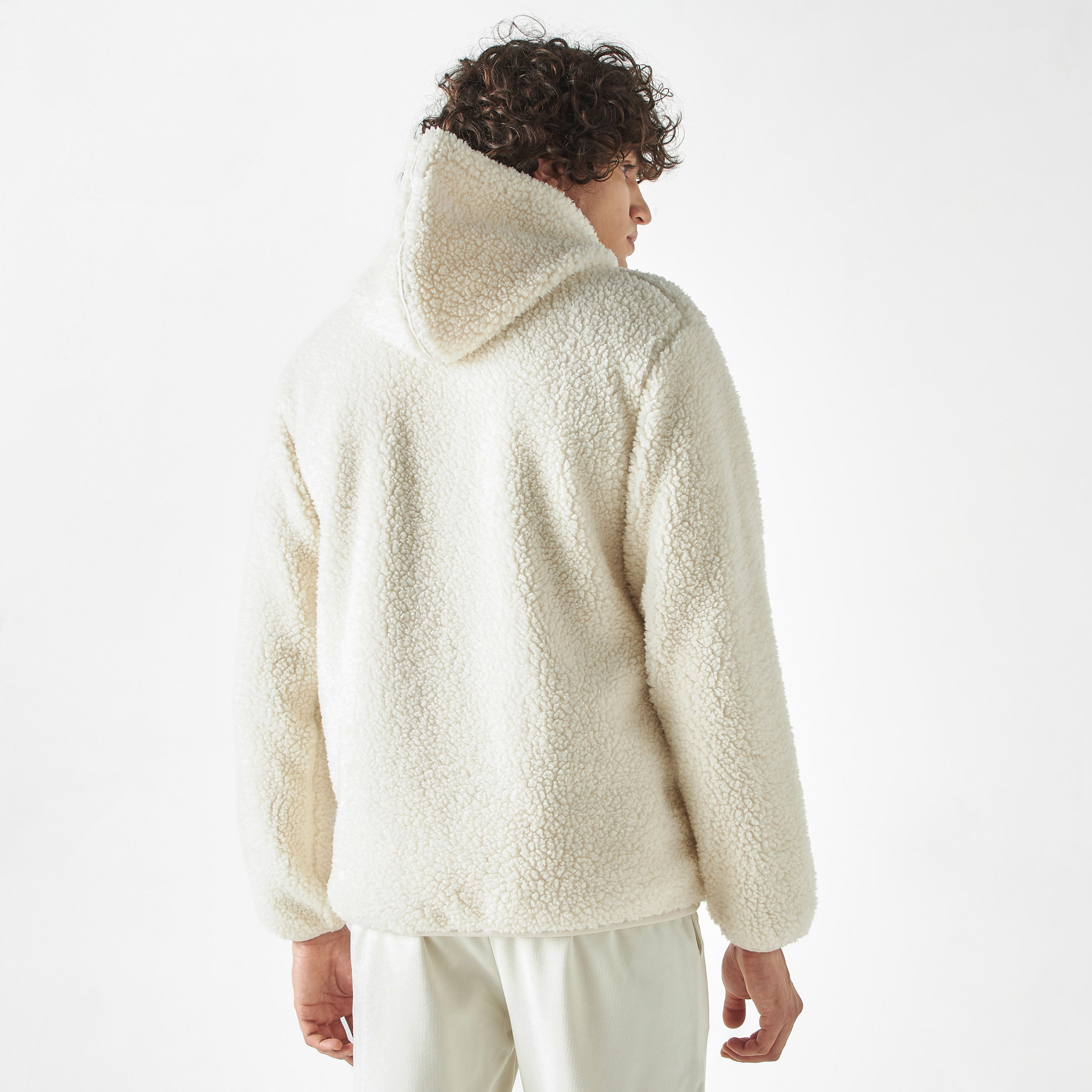 Textured Zip Through Jacket with Hood and Pocket-men-clothing-jacketsandblazers-jackets-image-3