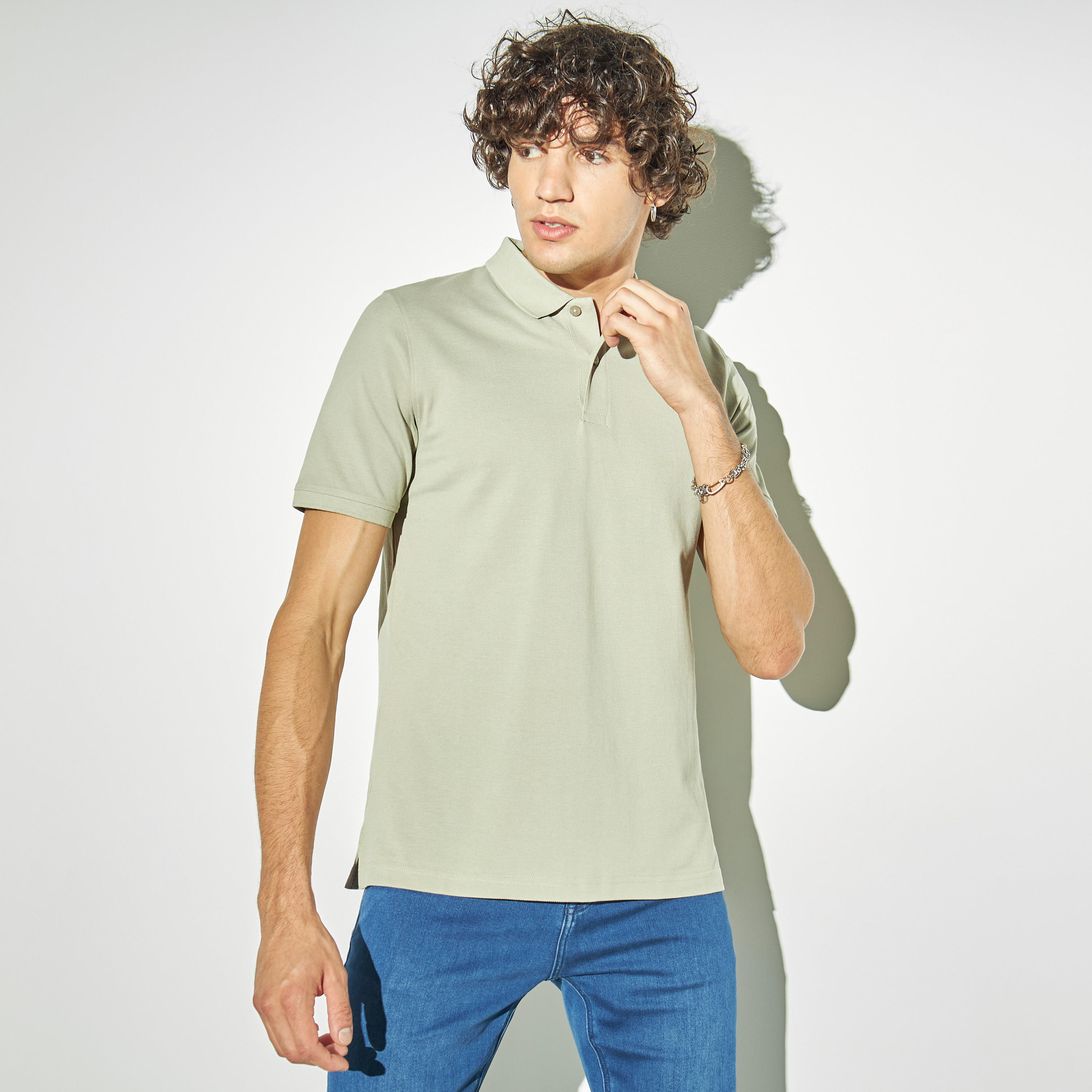 تيشيرت بولو بيكيه سادة-men-clothing-tshirtsandpolos-polos-image-4