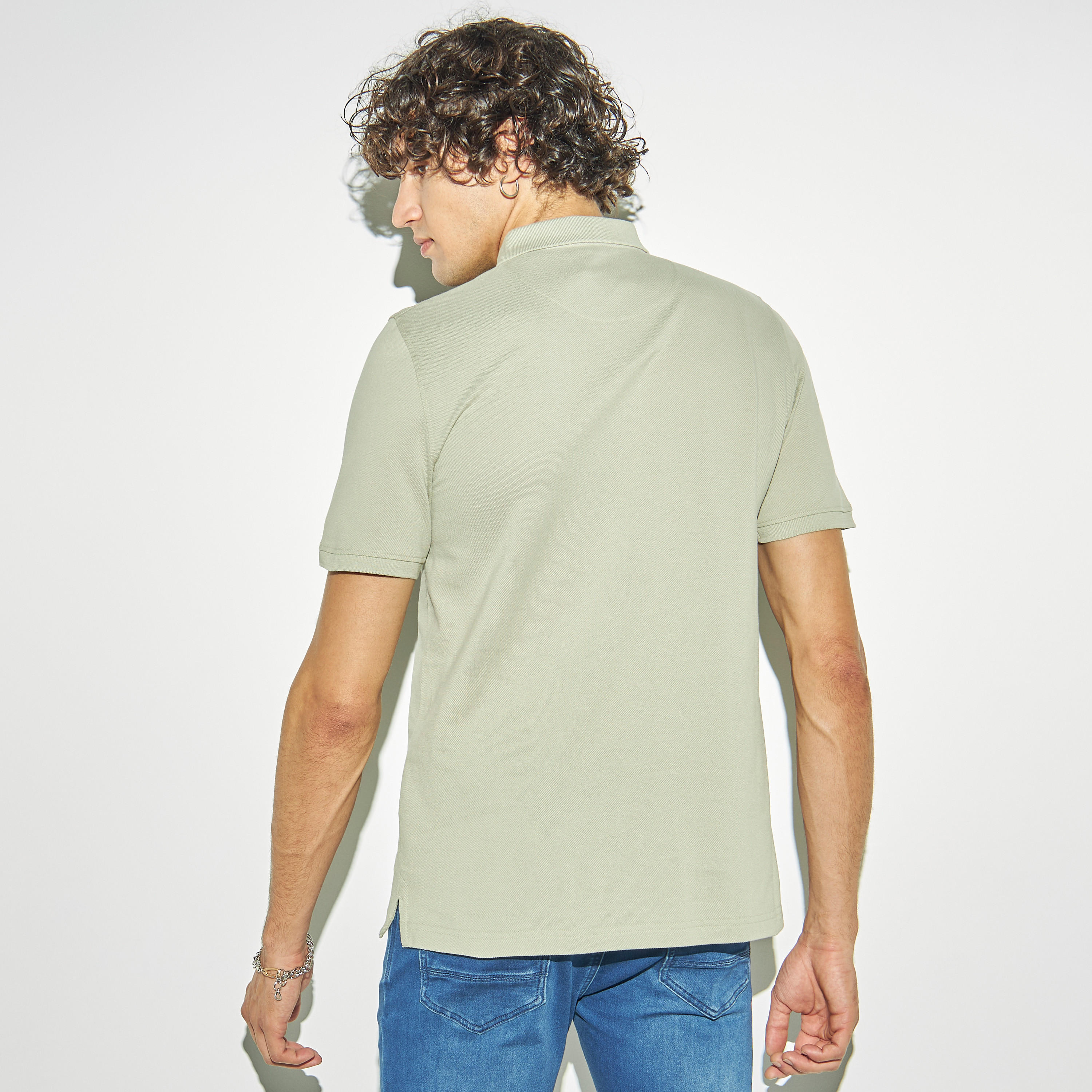 تيشيرت بولو بيكيه سادة-men-clothing-tshirtsandpolos-polos-image-2