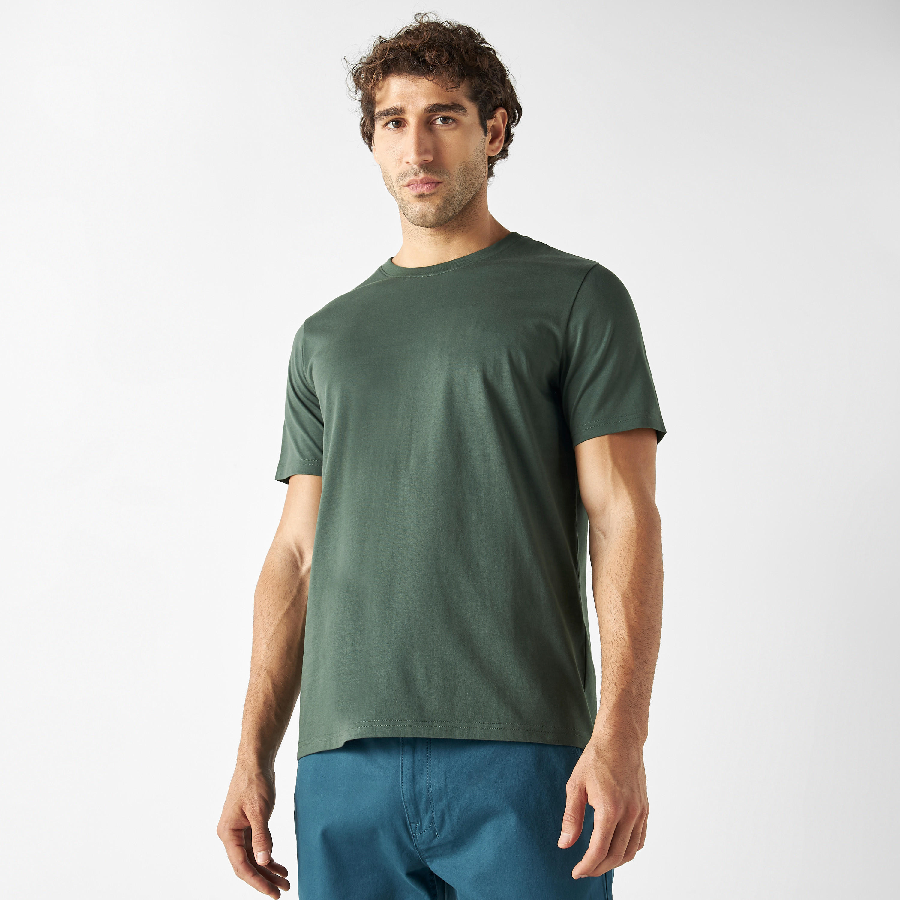 تيشيرت بياقة ضيّقة وأكمام قصيرة-men-clothing-tshirtsandpolos-tshirts-image-4