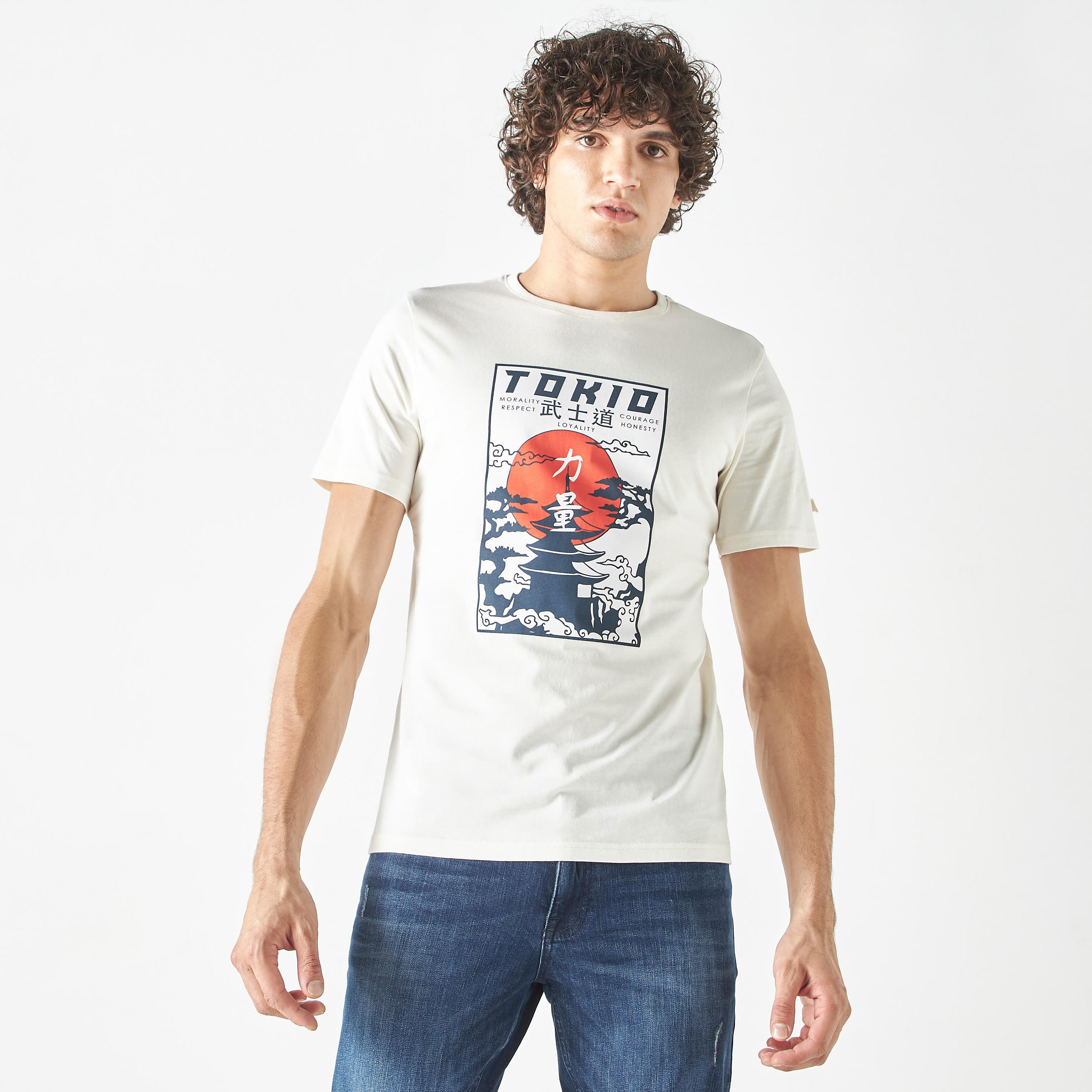 Graphic Print Crew Neck T-shirt-men-clothing-tshirtsandpolos-tshirts-image-1