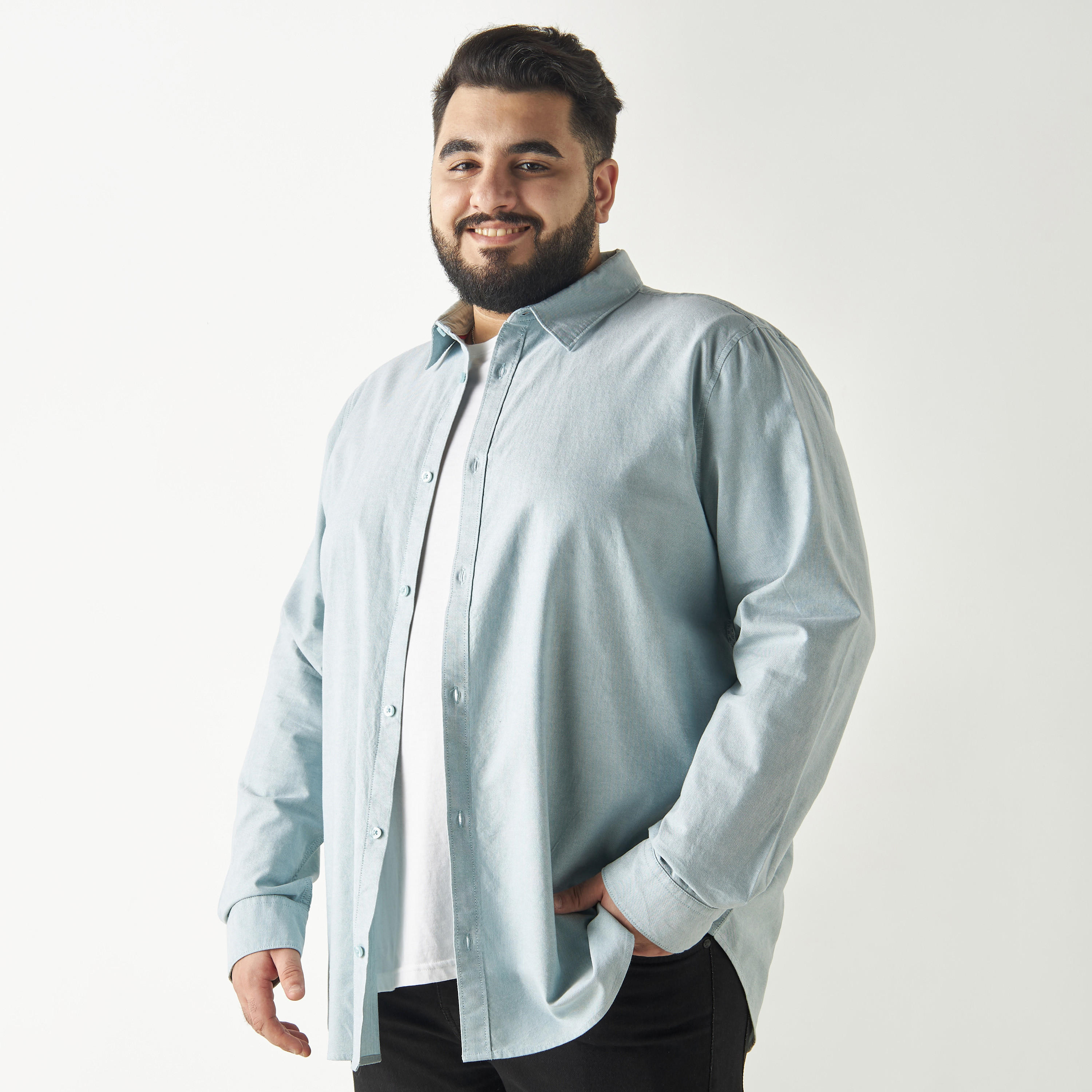 قميص بأكمام طويلة وأزرار-men-clothing-shirts-image-2