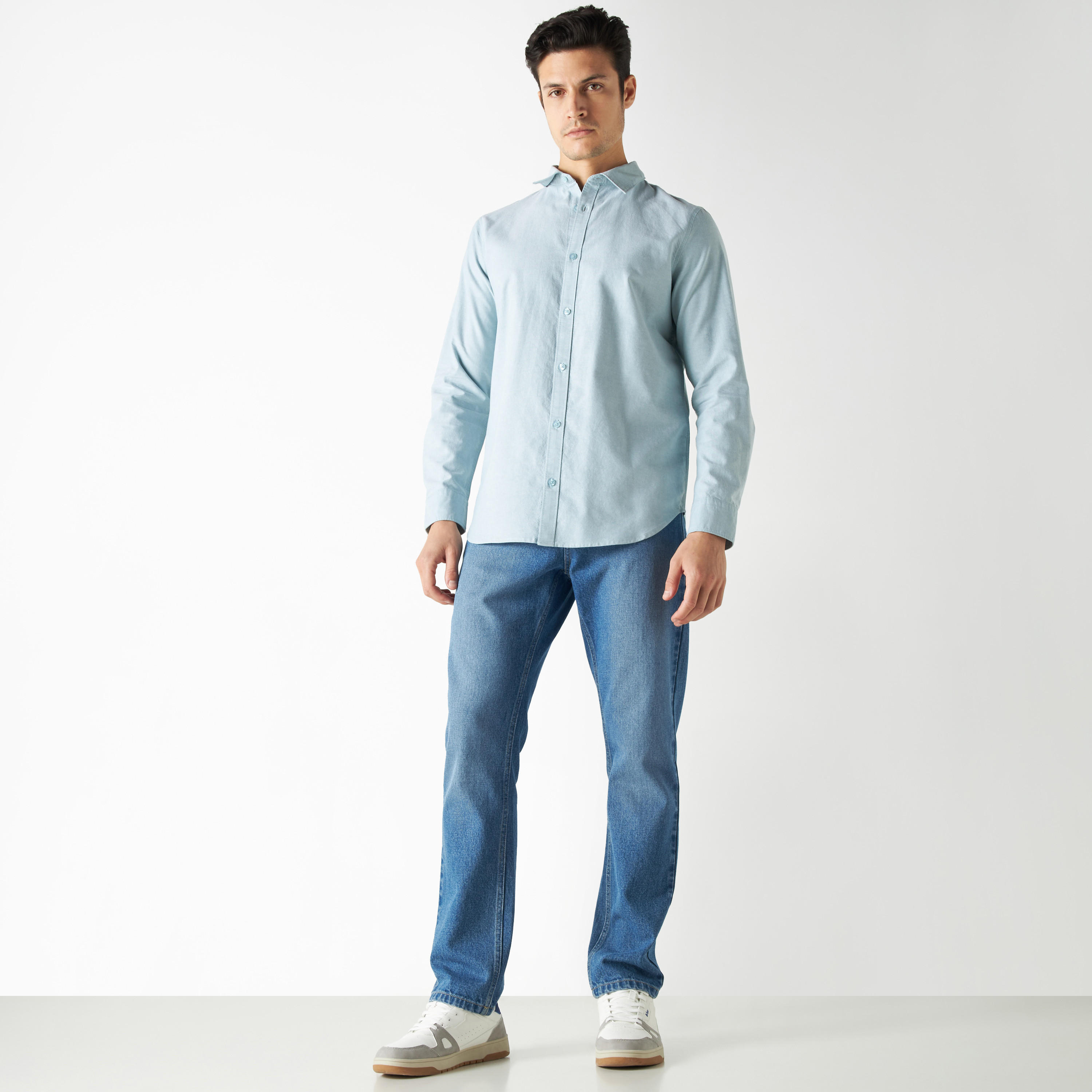 قميص بأكمام طويلة وأزرار-men-clothing-shirts-image-3