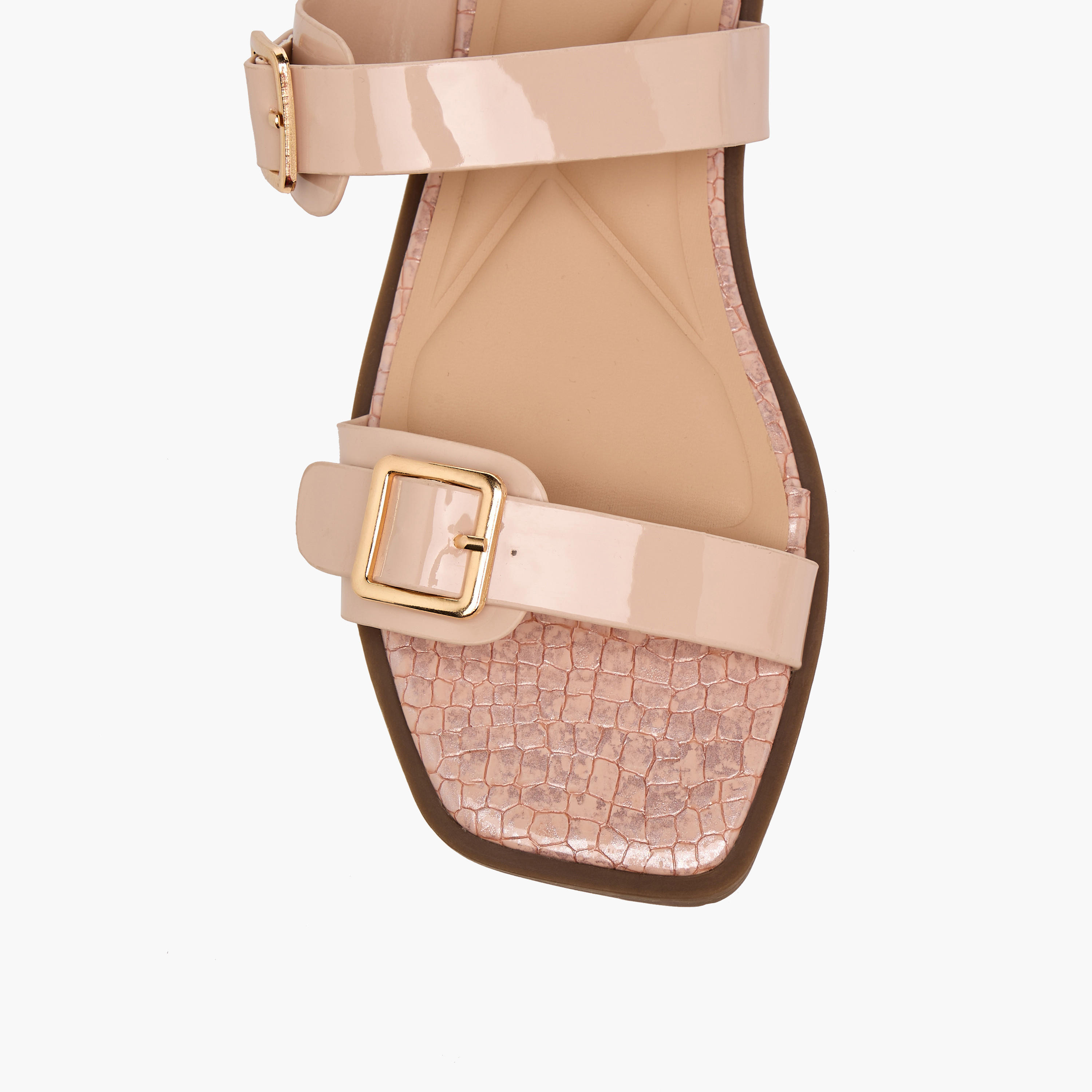 Celeste Women Textured Flat Sandals-women-shoes-flats-sandals-image-3