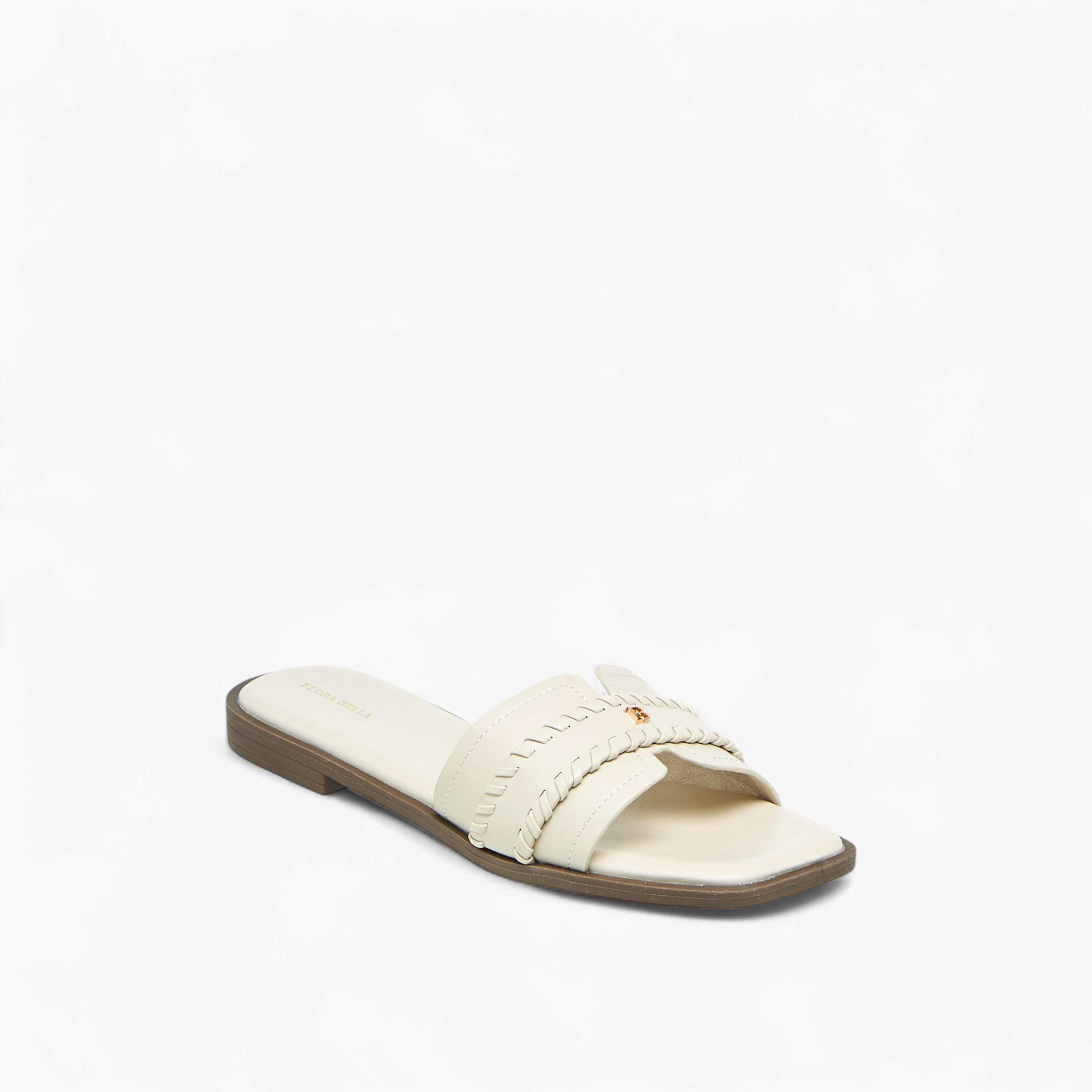 Flora Bella Braid Detail Slip-On Flat Sandals-women-shoes-flats-sandals-image-2