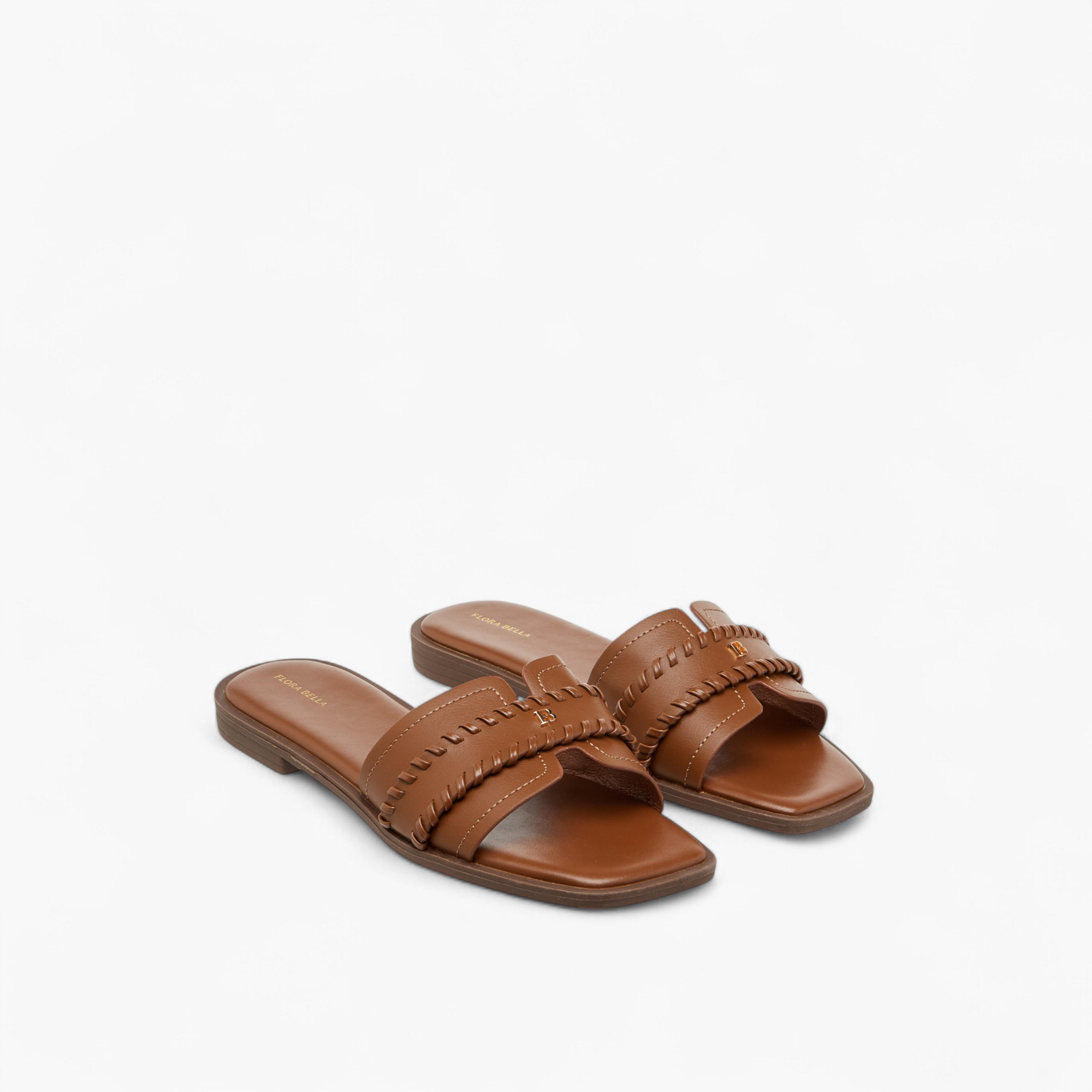 Flora Bella Braid Detail Slip-On Flat Sandals-women-shoes-flats-sandals-image-1