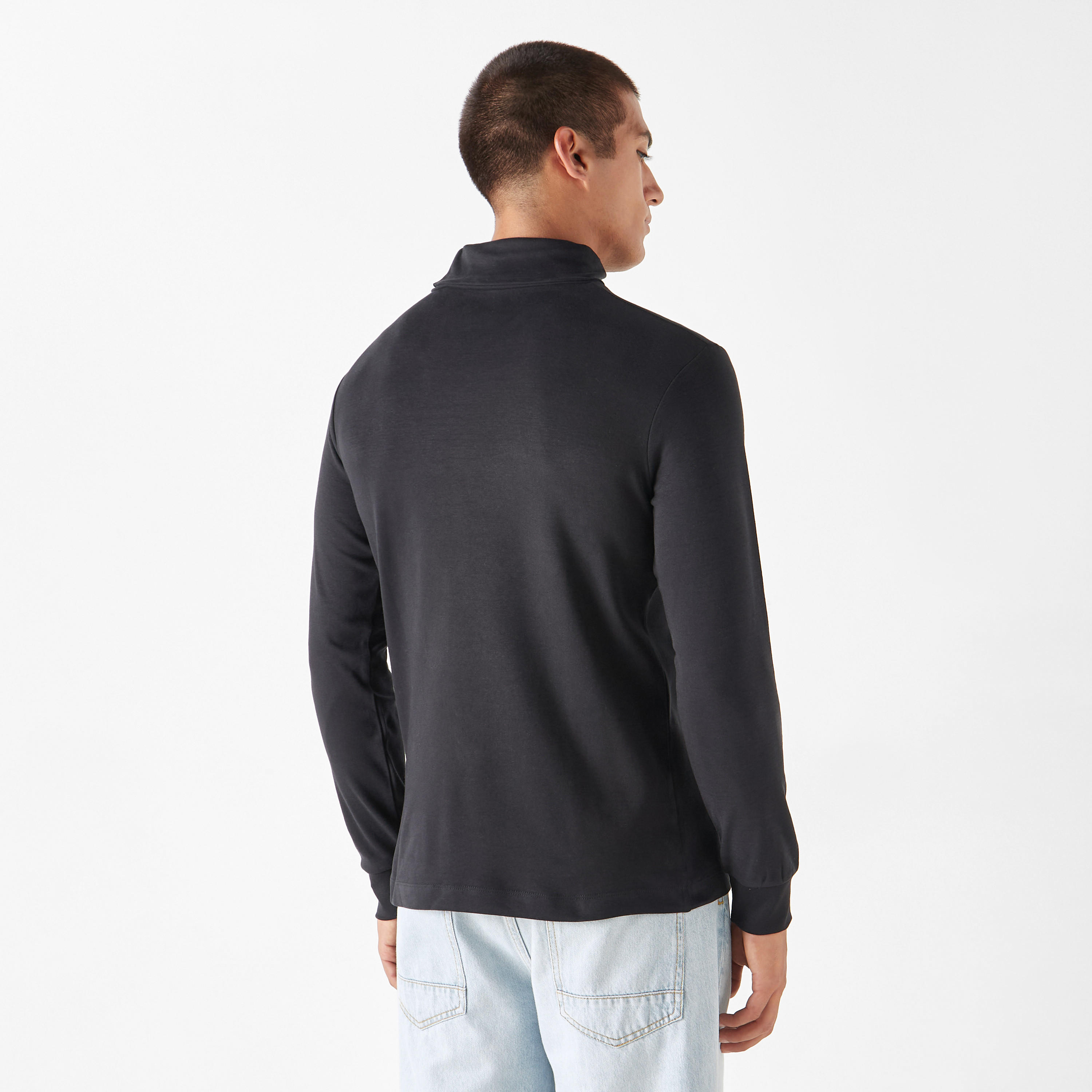 Solid Turtle Neck T-shirt with Long Sleeves-men-clothing-tshirtsandpolos-tshirts-image-11