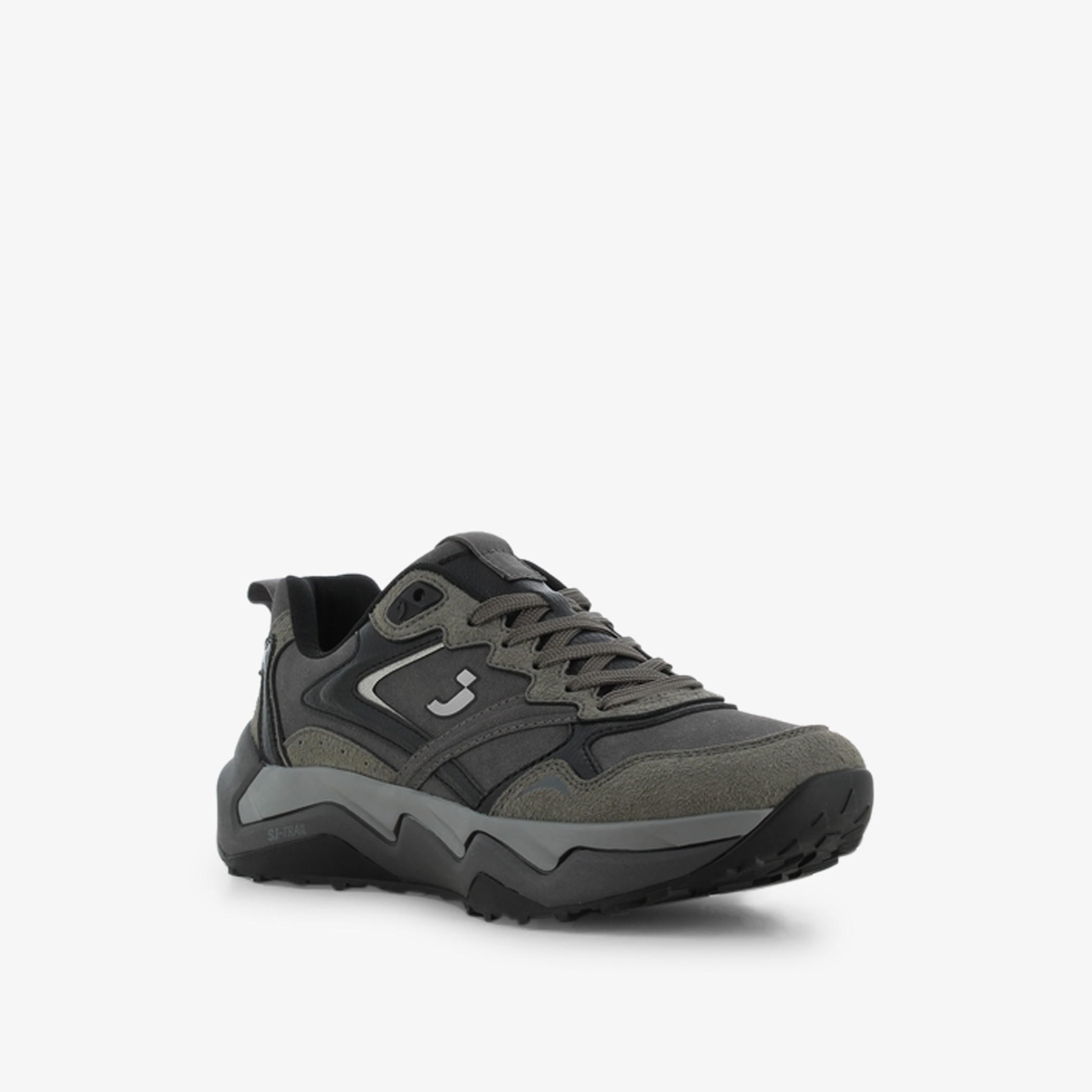 حذاء سنيكرز بكاحل منخفض وألواح ورباط إغلاق للرجال من إس جيه-men-shoes-sneakers-image-1